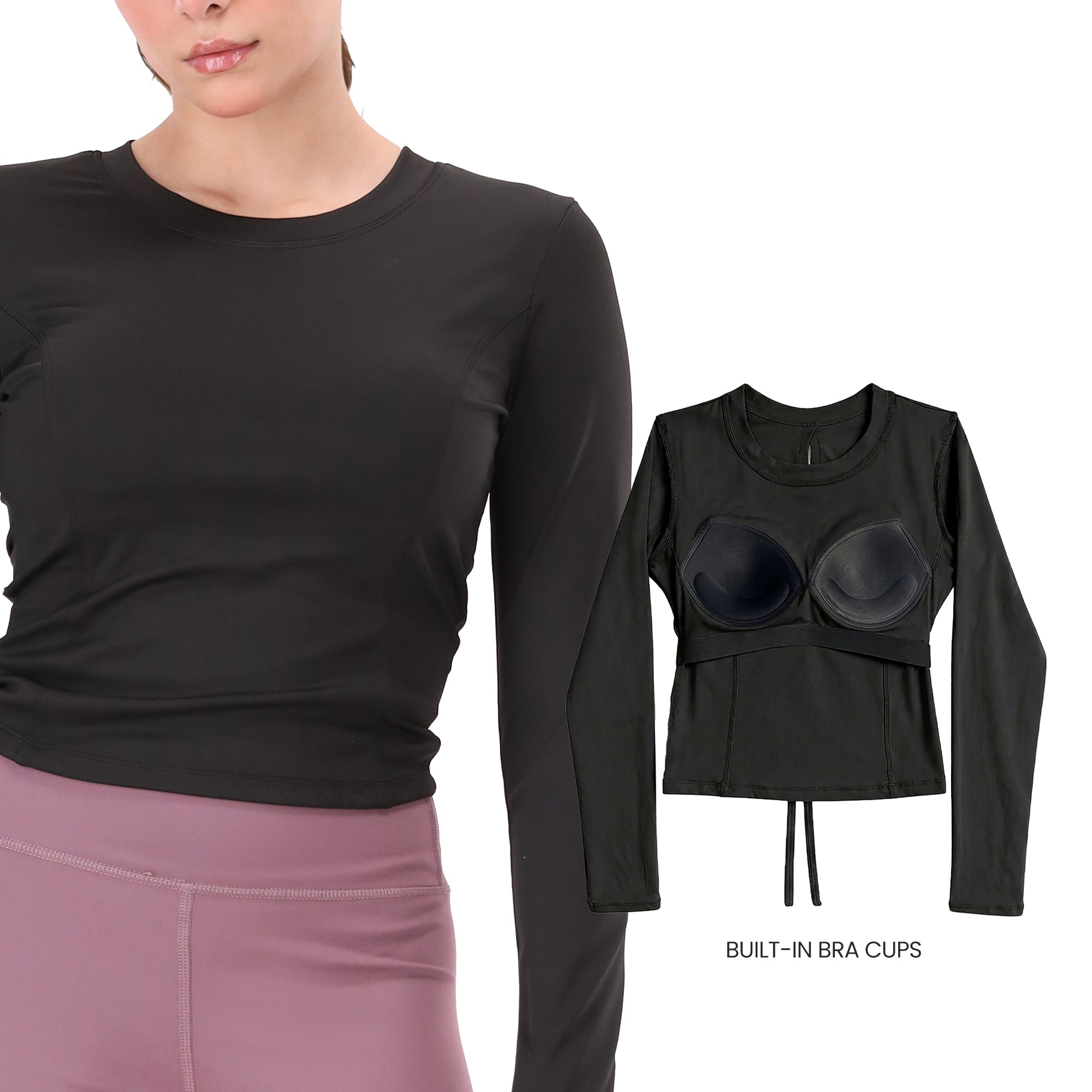 Celine Keyhole Top - Black