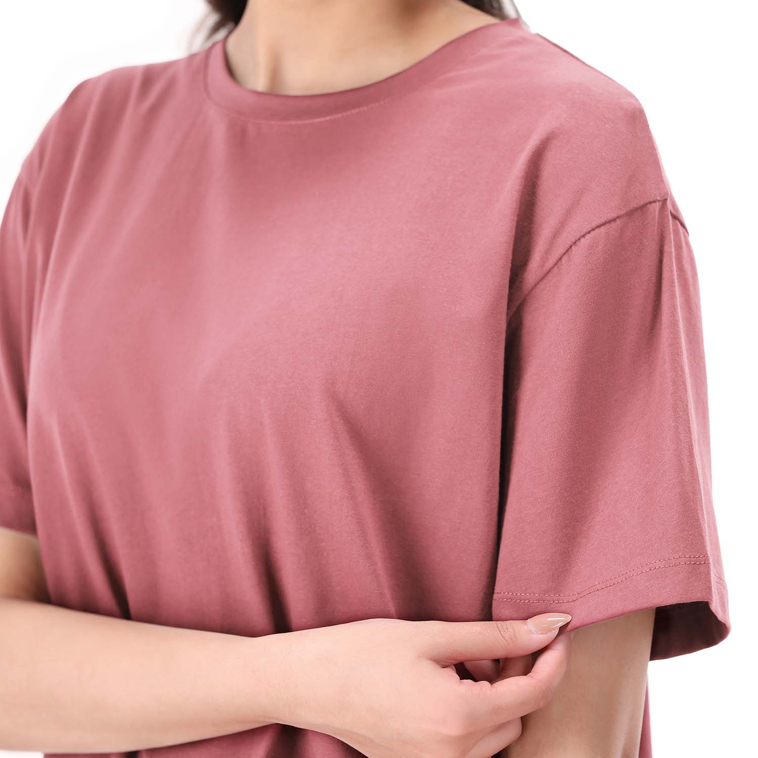 Riff Oversize Tee - Pink
