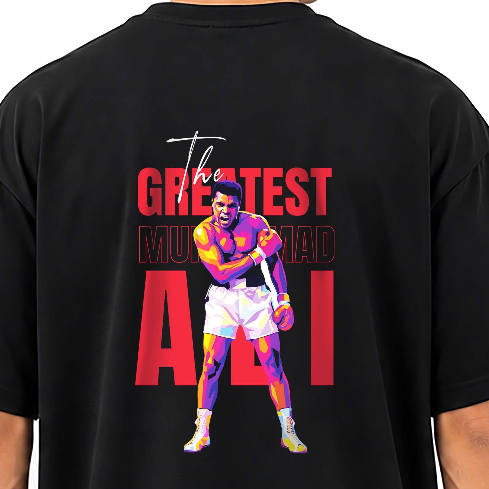 The Boxing Legend – Oversize Tee - Black