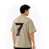 Ronaldo No. 7 – Oversize Tee - Beige