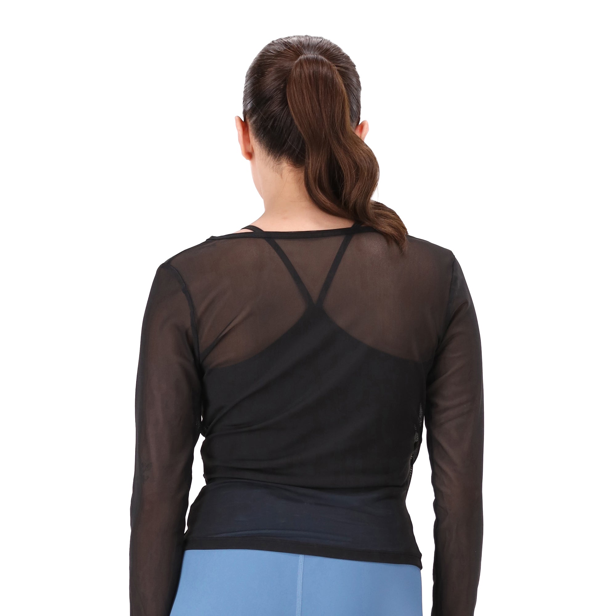 Girloft Mesh Top - Black
