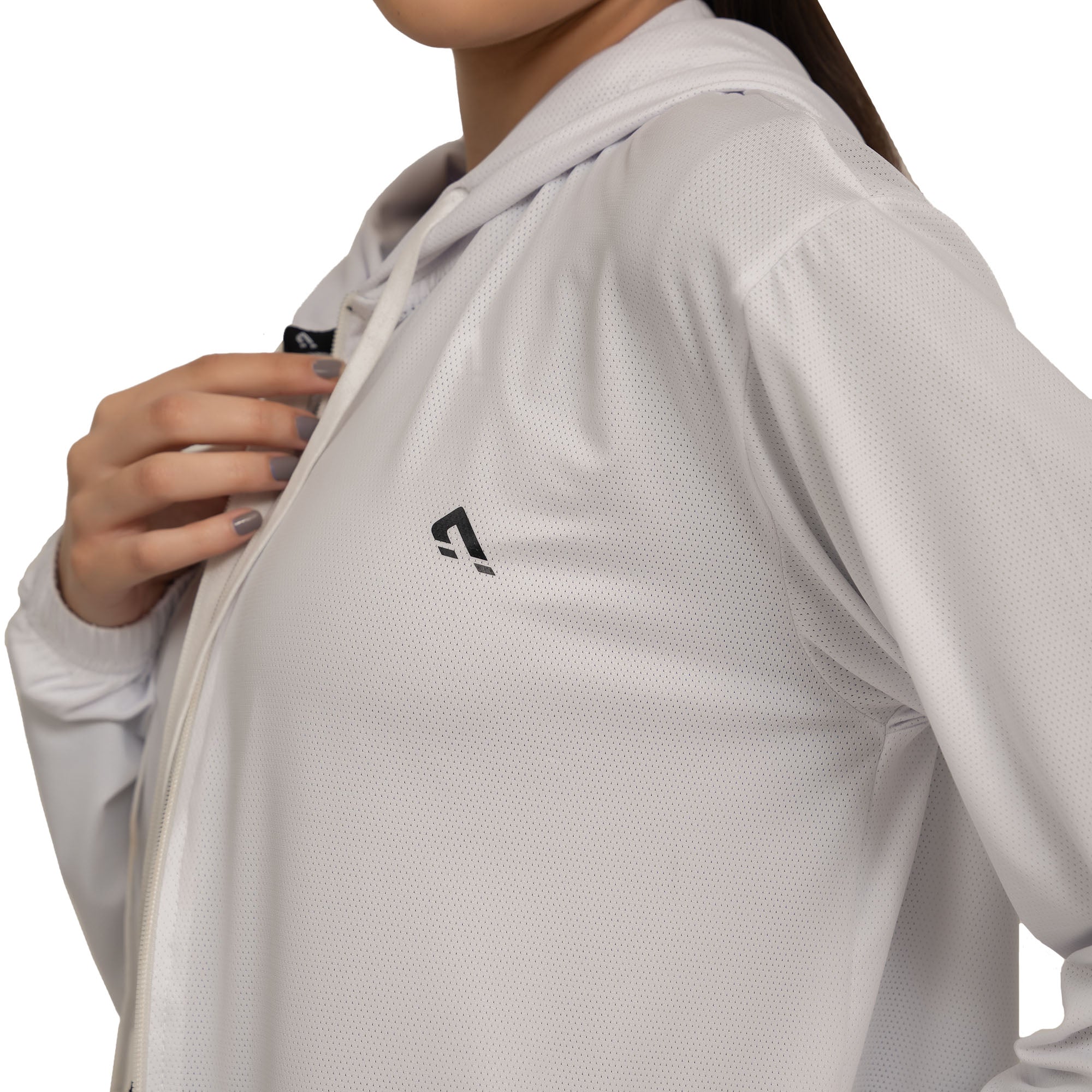 Mesh Coverette - White