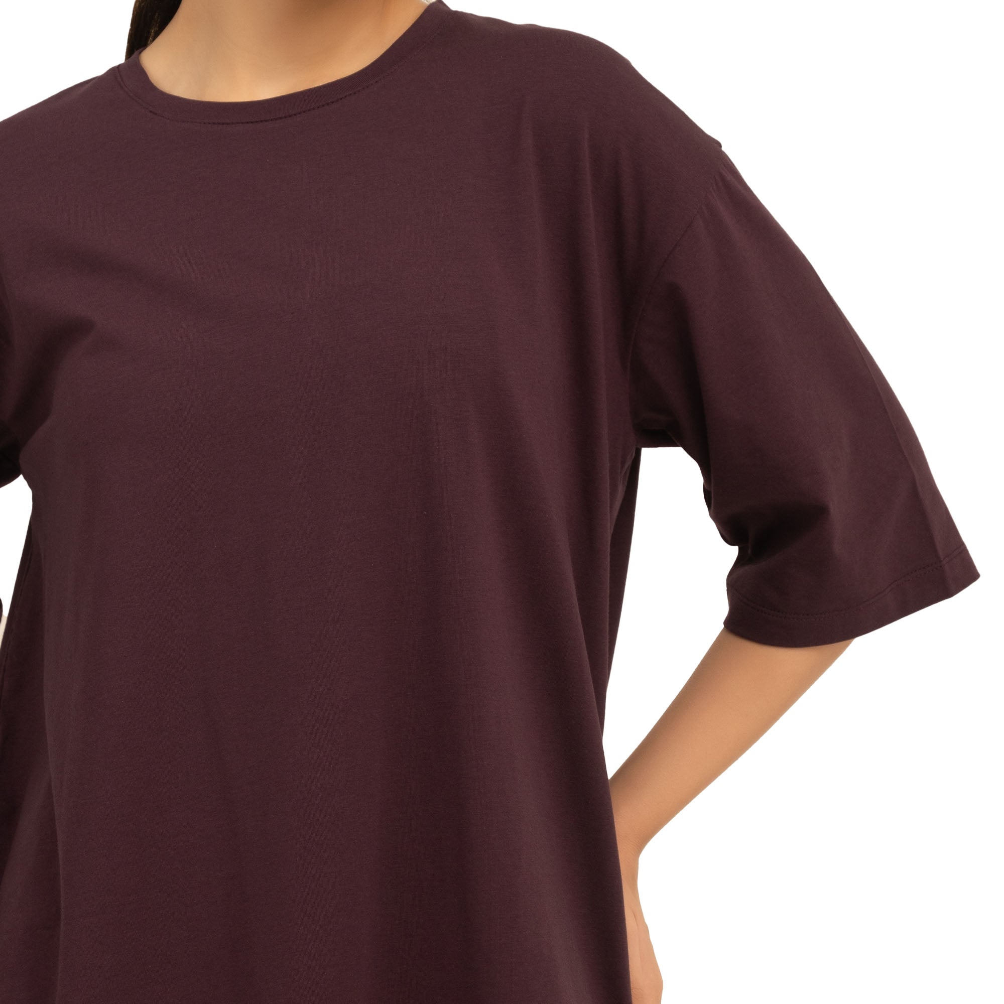 Kiara Cover Tee - Purple
