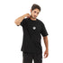 Thunder Oversize Badge Tee - Black