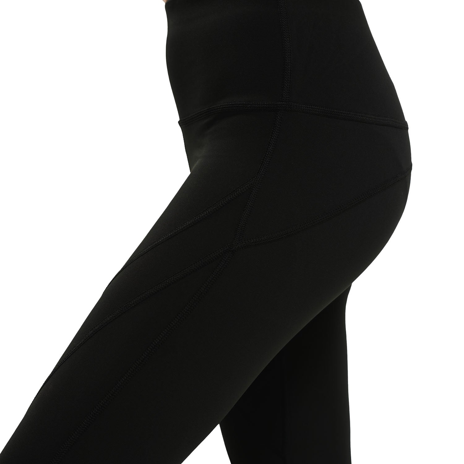 Strobe Biker Shorts - Black
