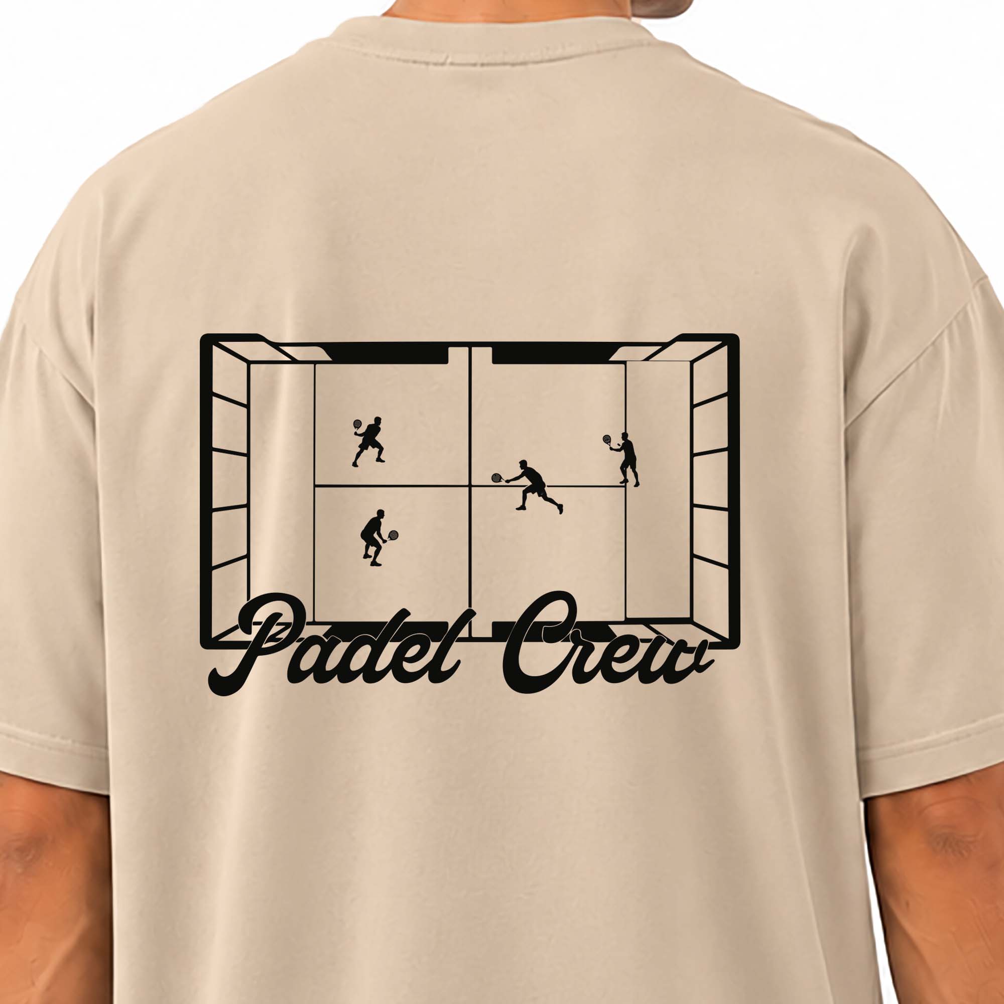 Padel Society Oversized Tee - Beige