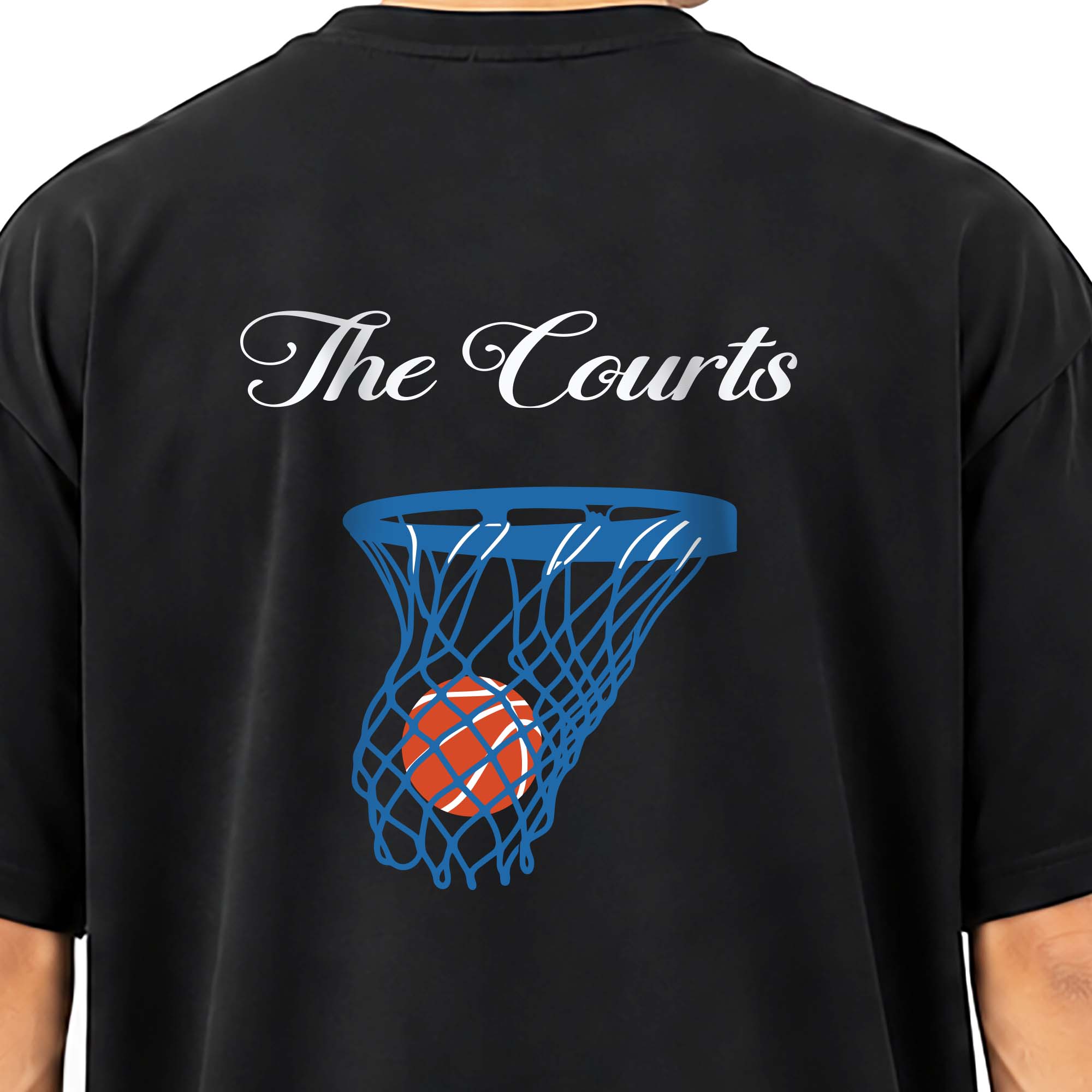 The Game Oversized Tee - Black