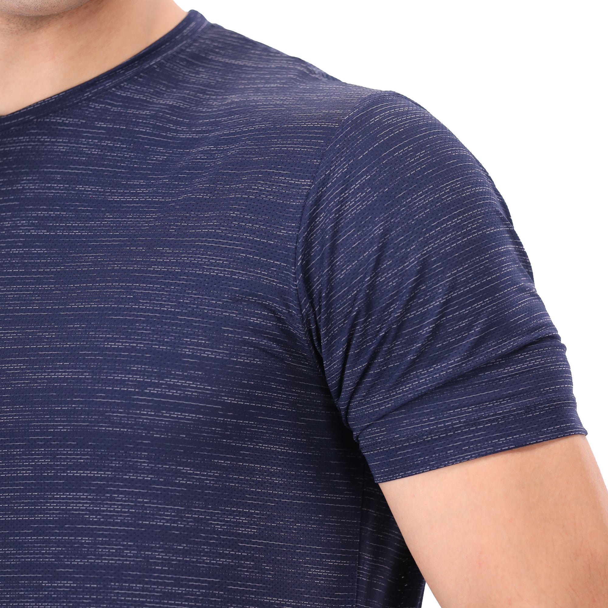 Fossil Mesh Tee - Blue