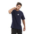 Thunder Oversize Badge Tee - Navy