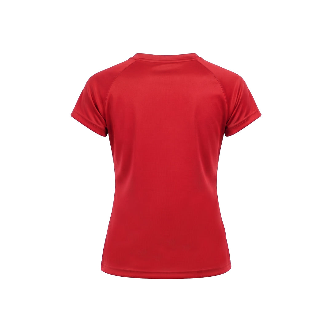 Active V- Neck (Red)