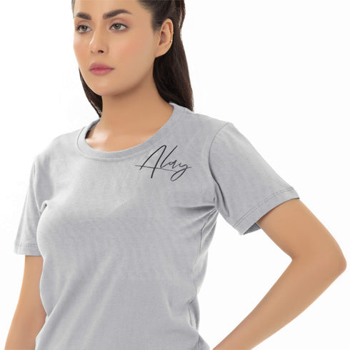 Classic Cotton Tee - Grey