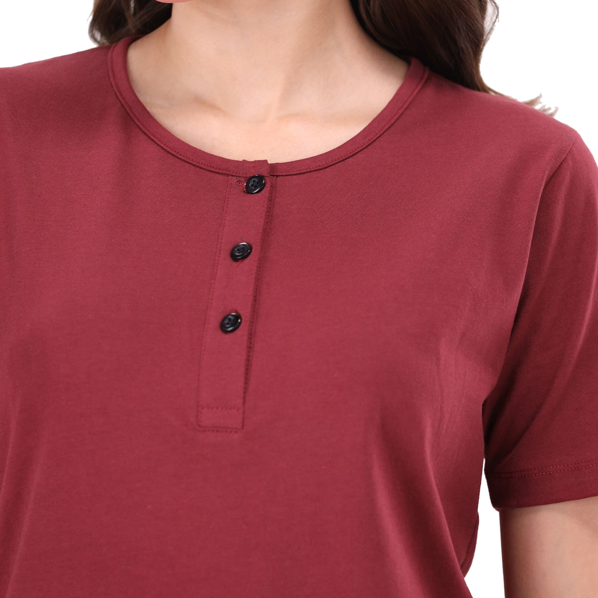 Halo Tee - Maroon