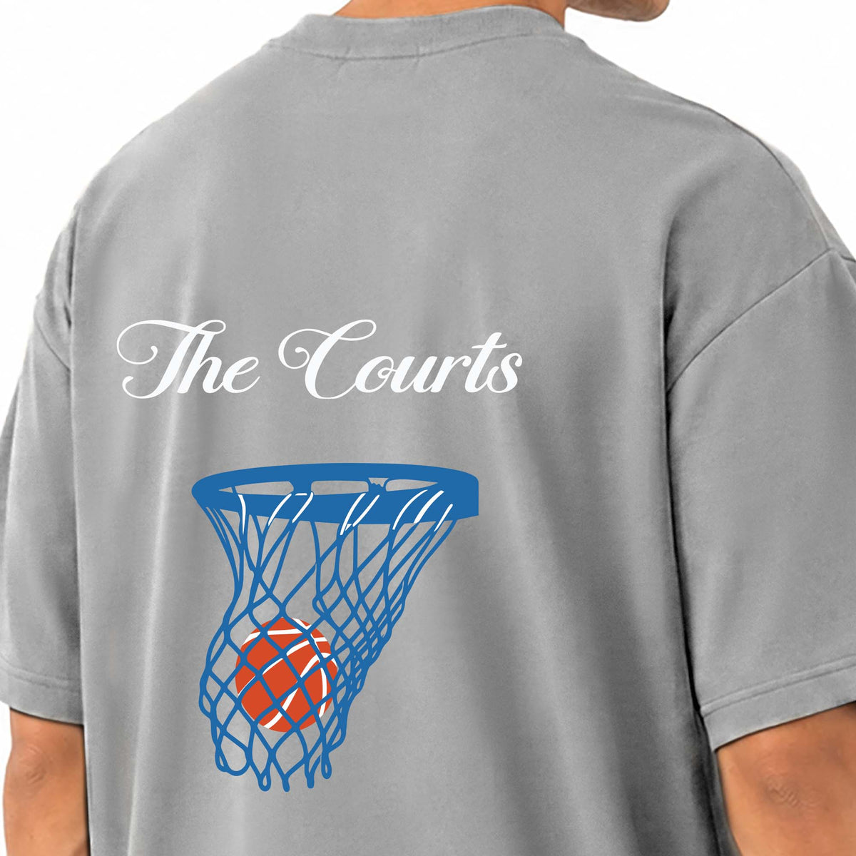The Game Oversized Tee - Grey
