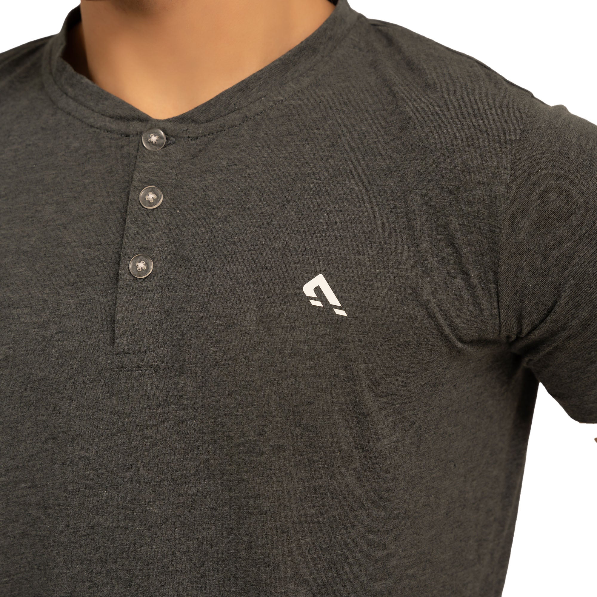 Herald Tee - Charcoal