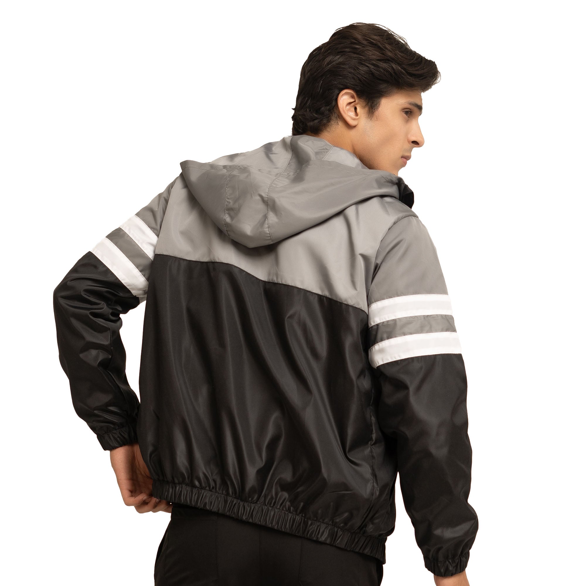Windbreaker R1 Black/Grey
