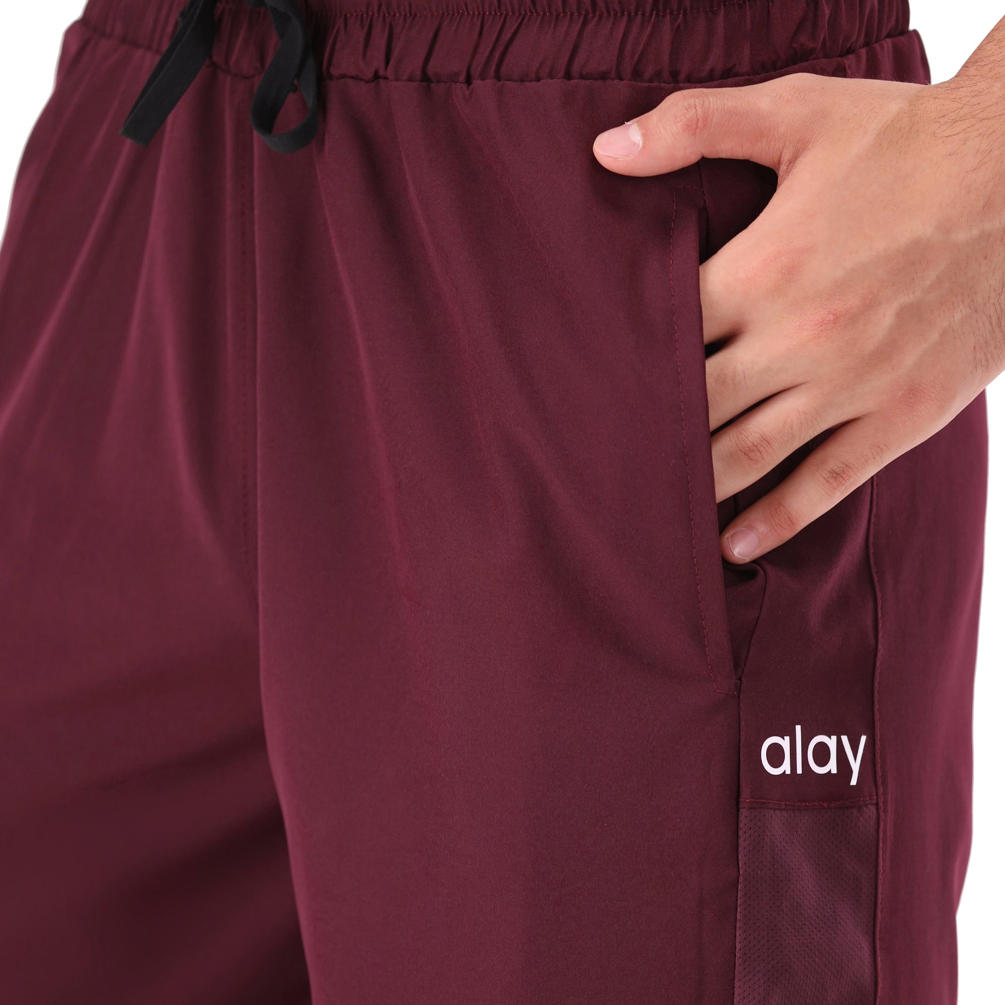 Plush Padel Shorts - Burgundy