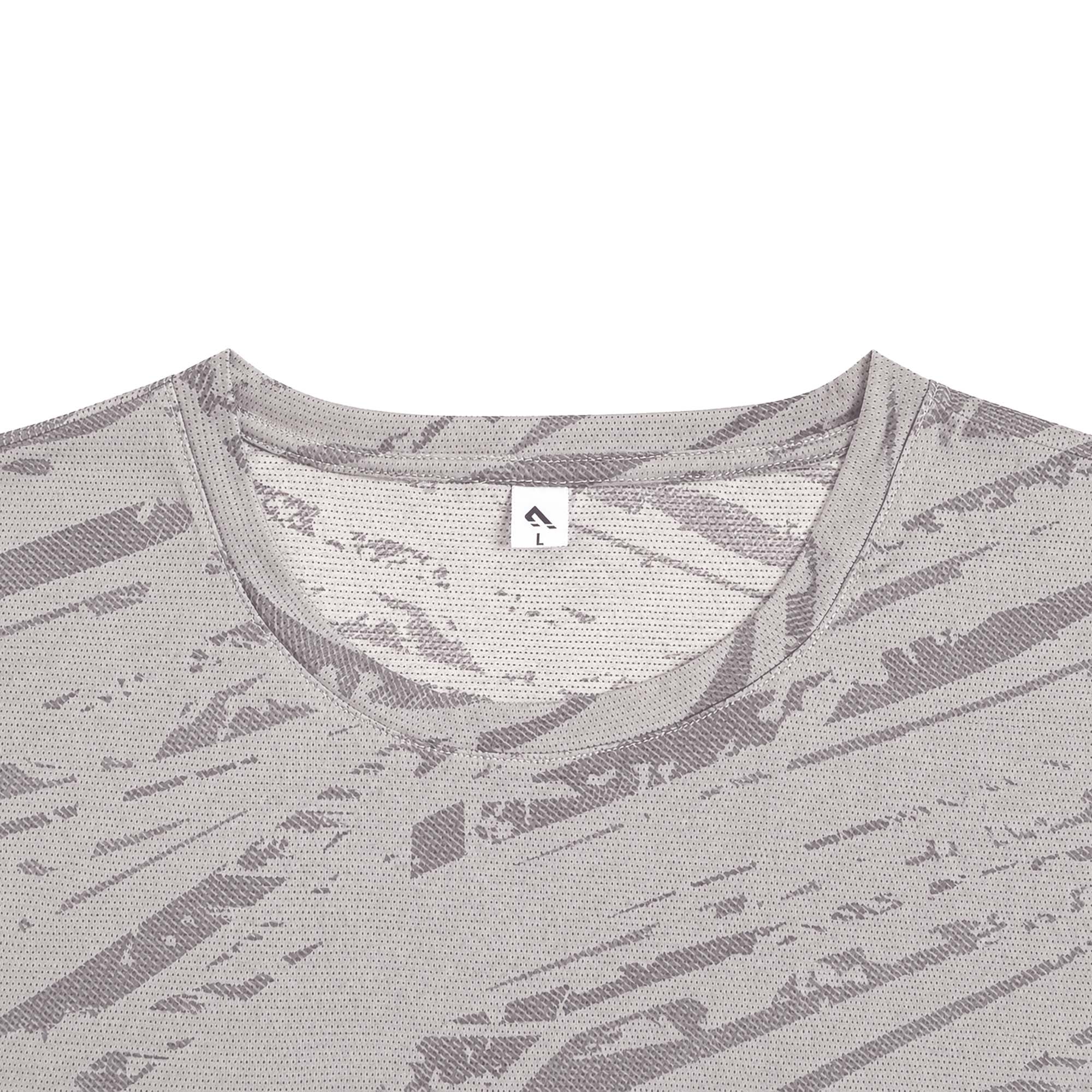 Pulse Mesh Tee - Grey