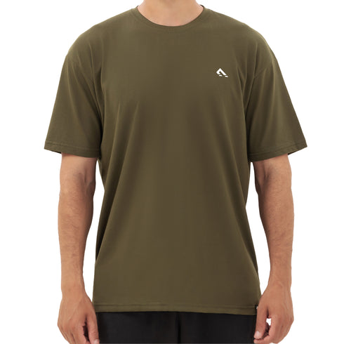 Thunder Oversize Ace Tee - Olive