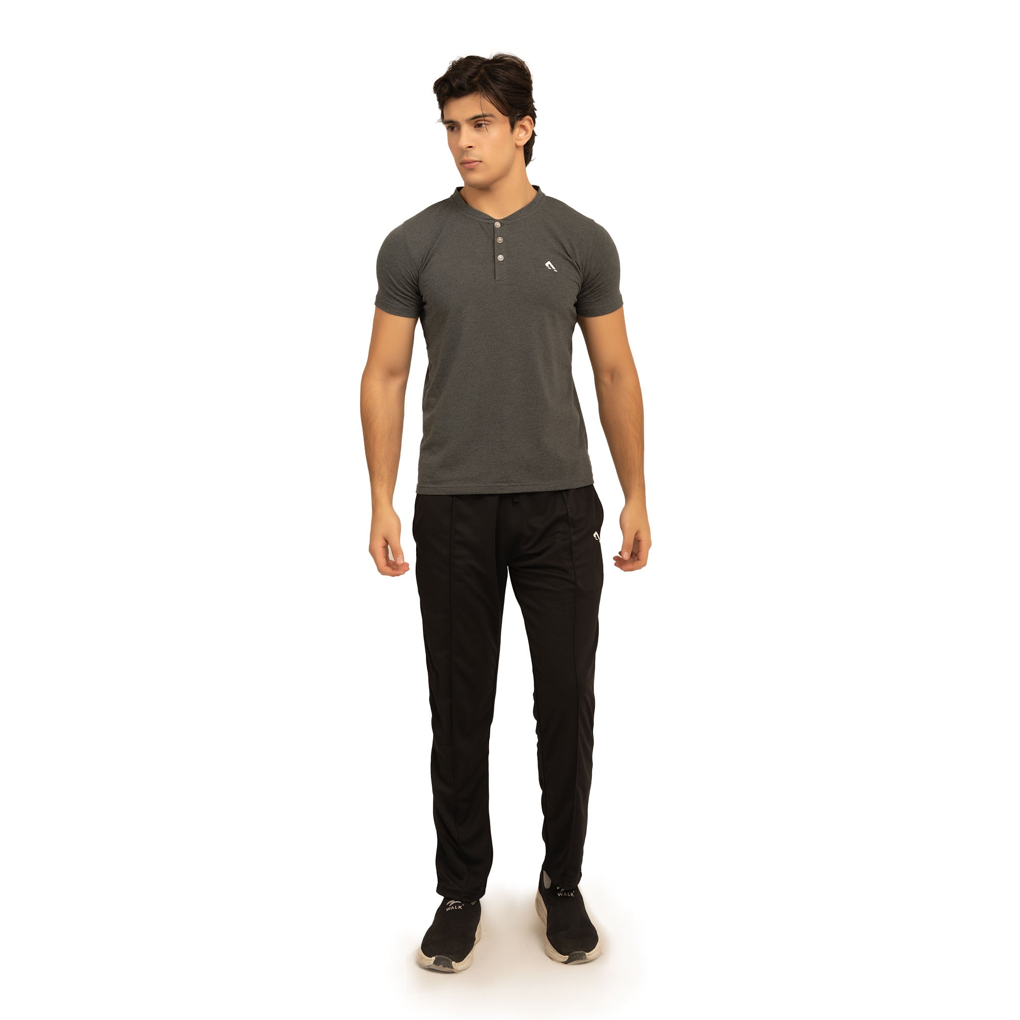 Herald Tee - Charcoal