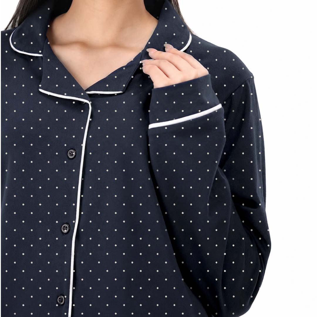 Midnight Comfort Set - Polka Dots