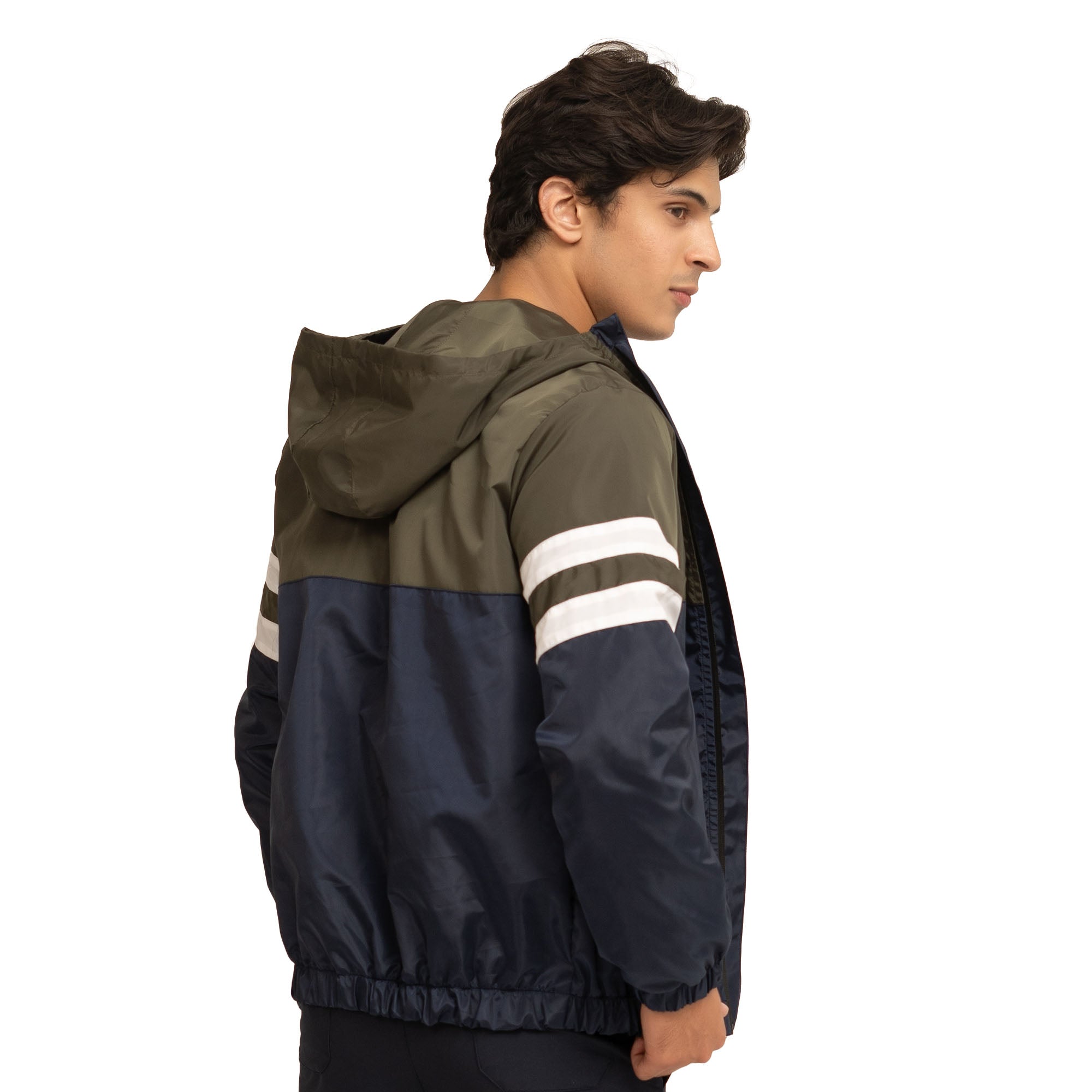 Windbreaker R1 Olive/Navy