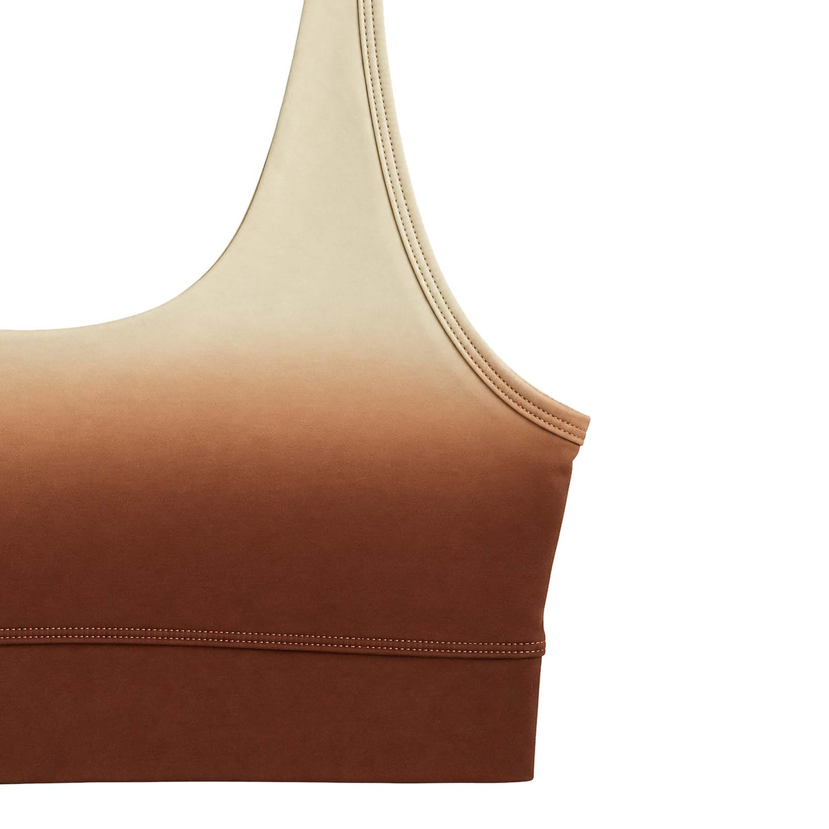 Ombre Sports Bra - Brown