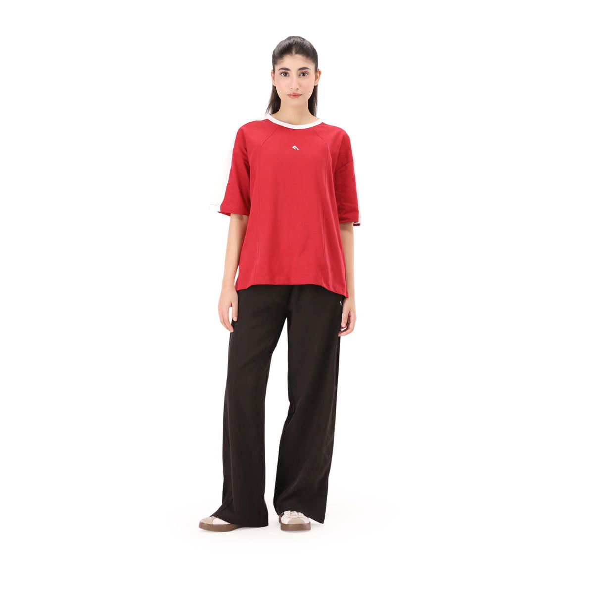 Reverb Oversized Tee - Red
