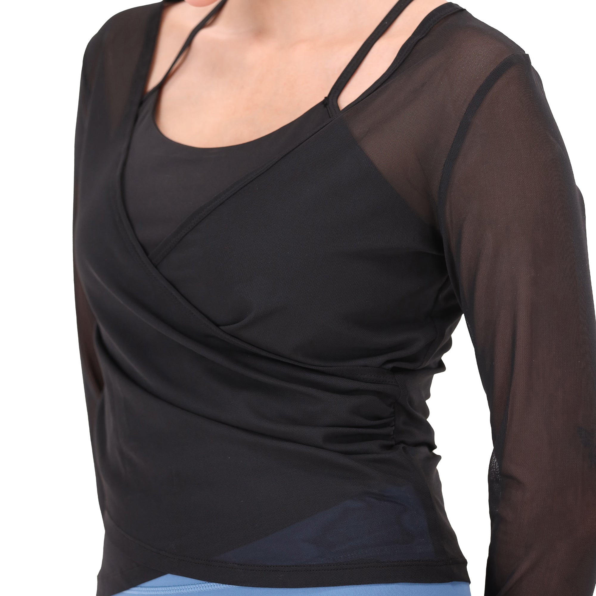 Girloft Mesh Top - Black