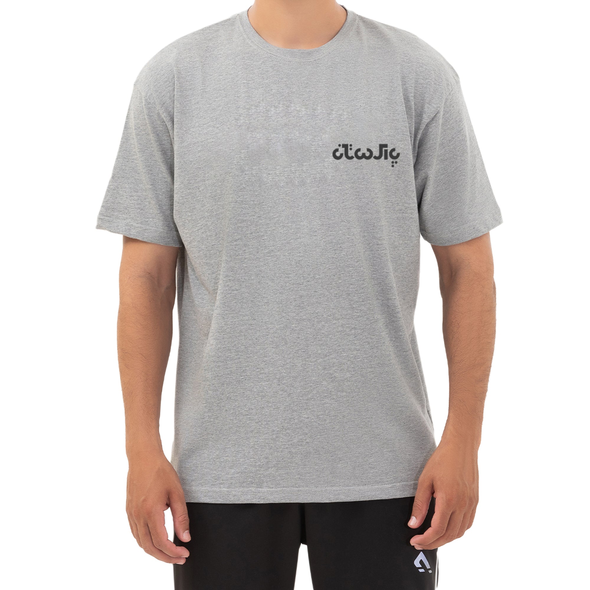 Thunder Oversize Patriot Tee - Grey