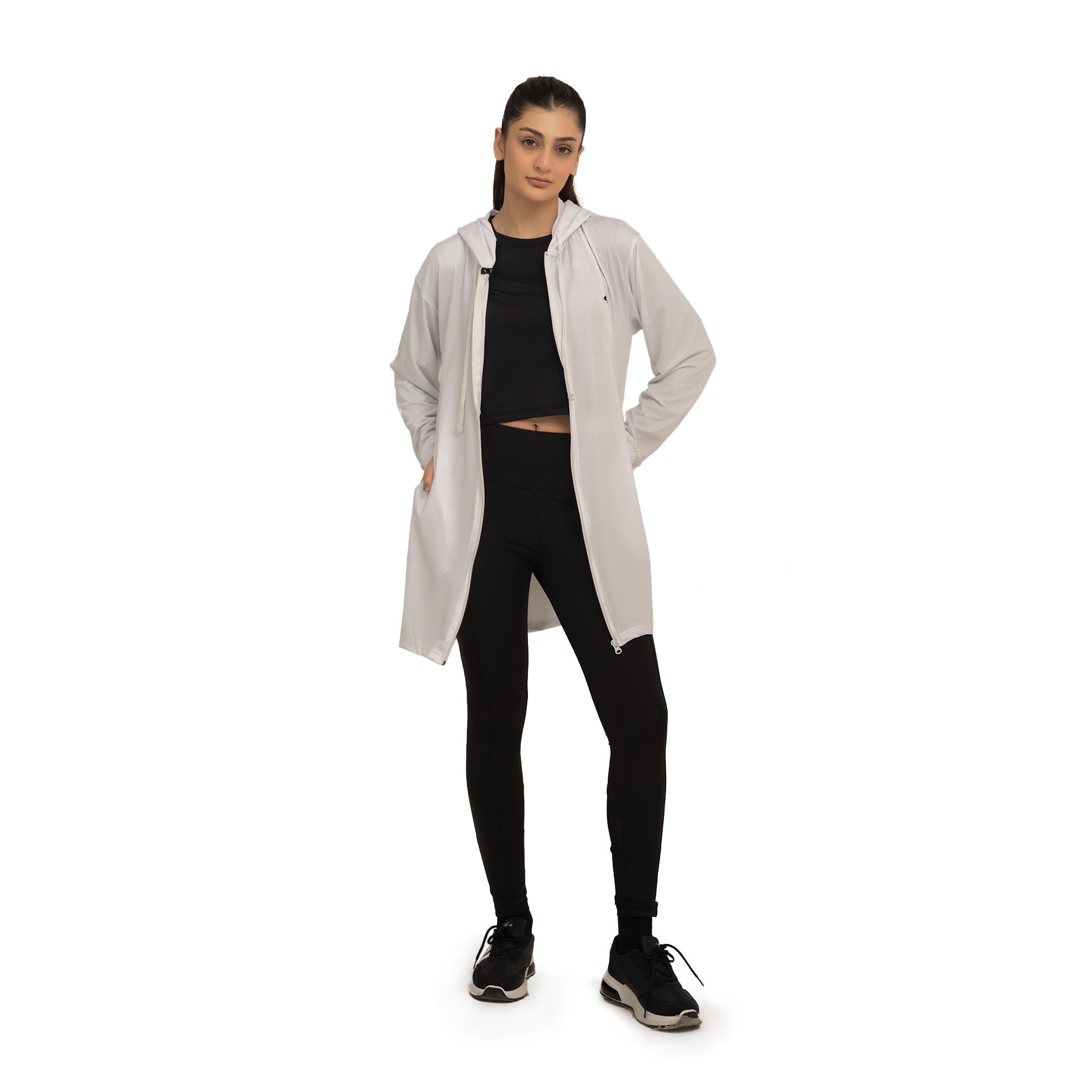 Mesh Coverette - White