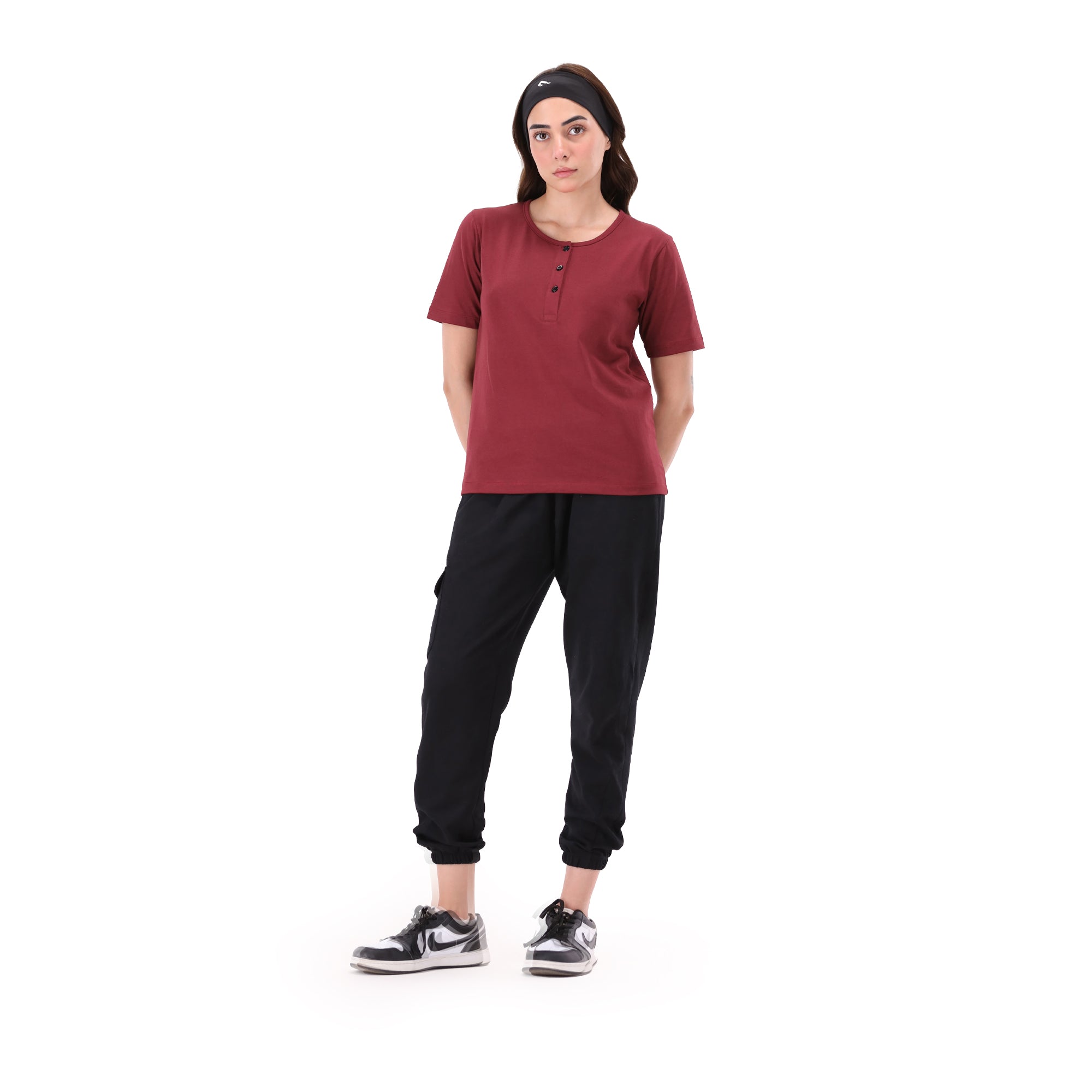 Halo Tee - Maroon