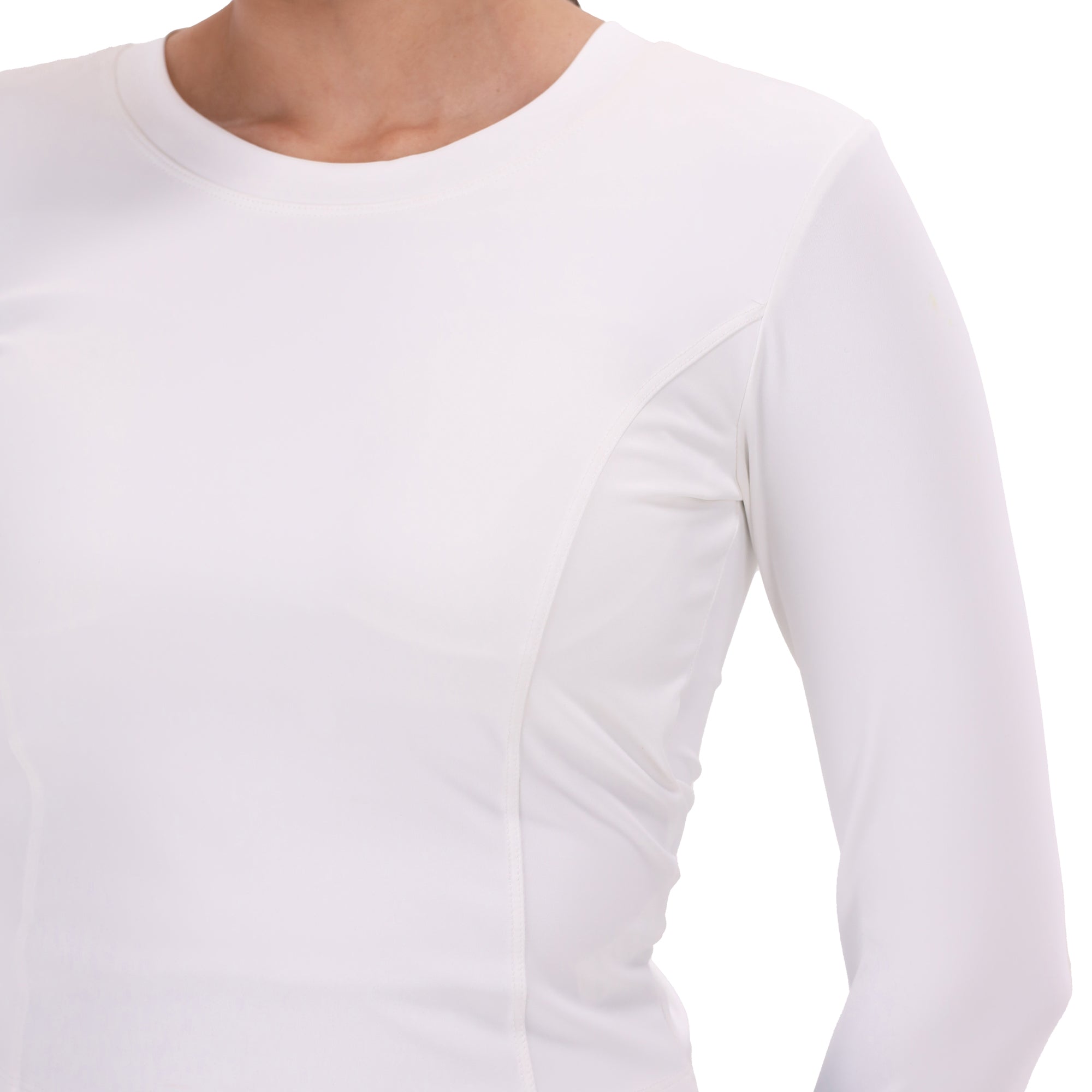 Celine Keyhole Top - White