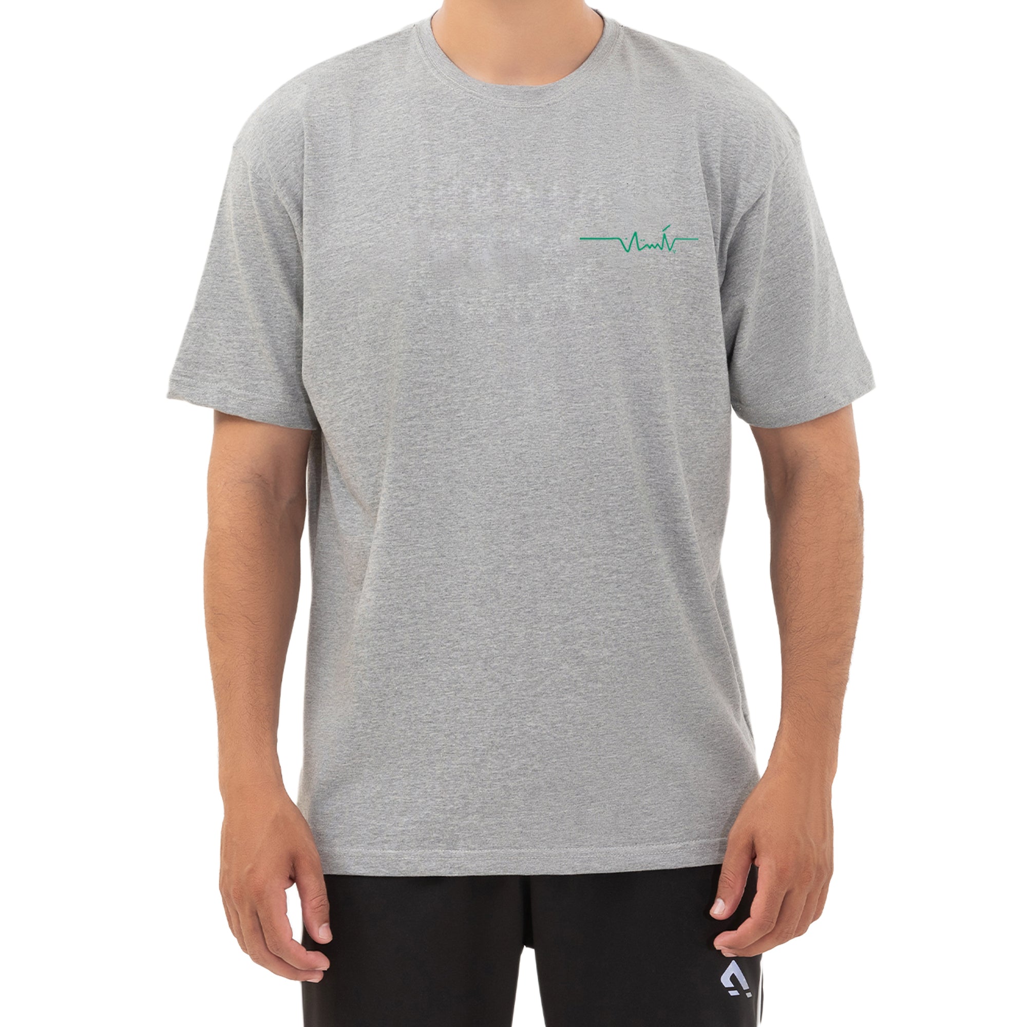 Thunder Oversize Heritage Tee - Grey