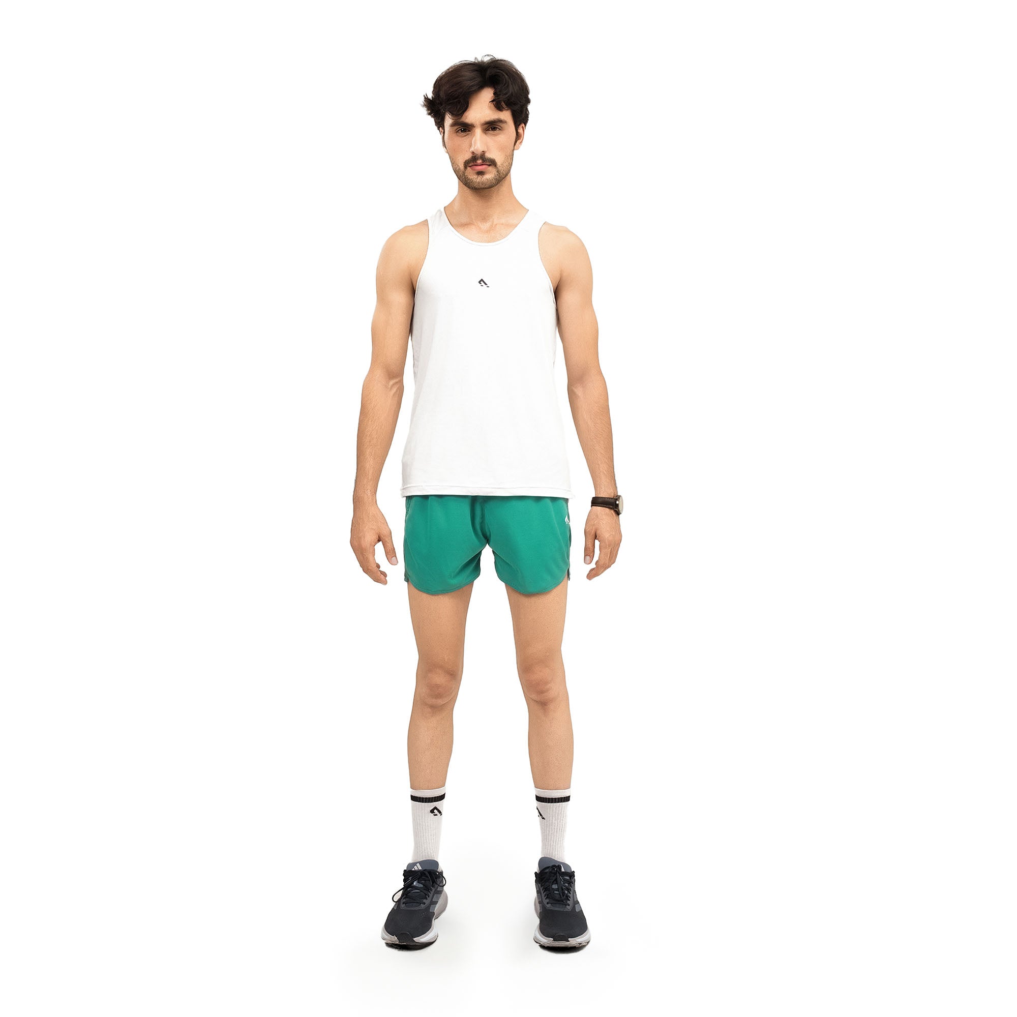 Blaze Zipper Shorts - Sea Green