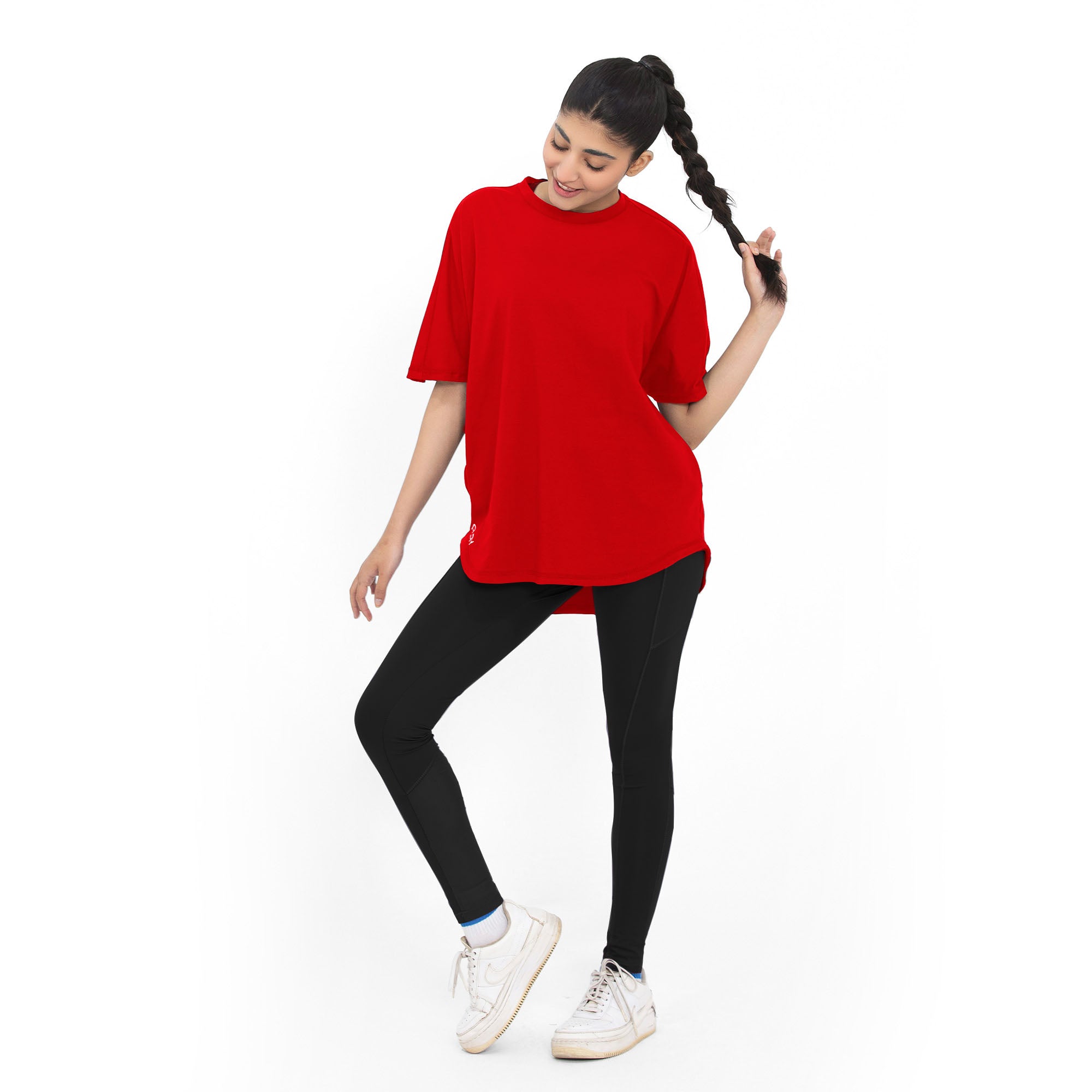 Flow Bat Tee - Red