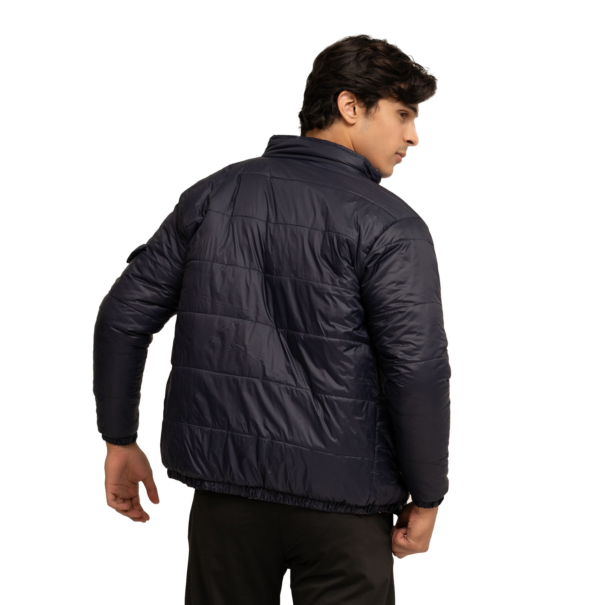 Zest Reversible Jacket - Blue/Camel