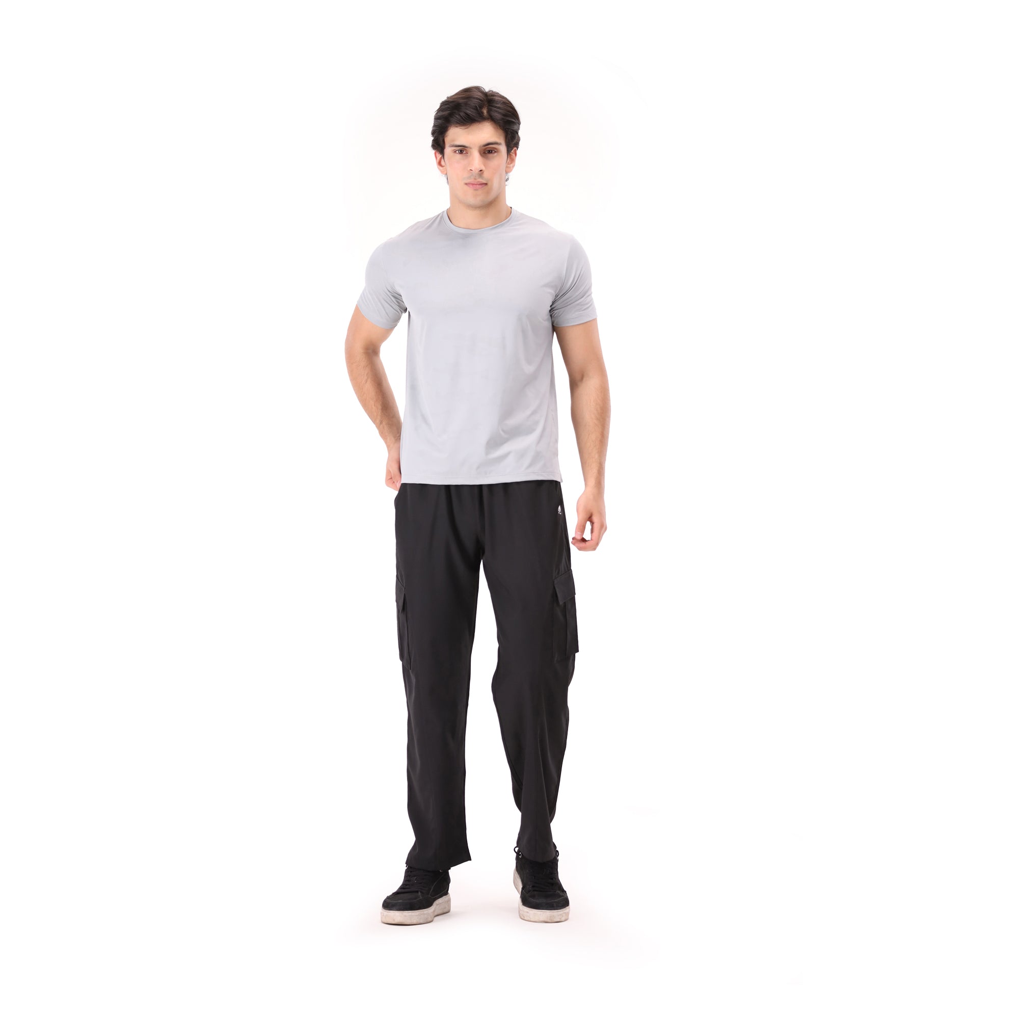 Spencer Cargo Trousers - Black