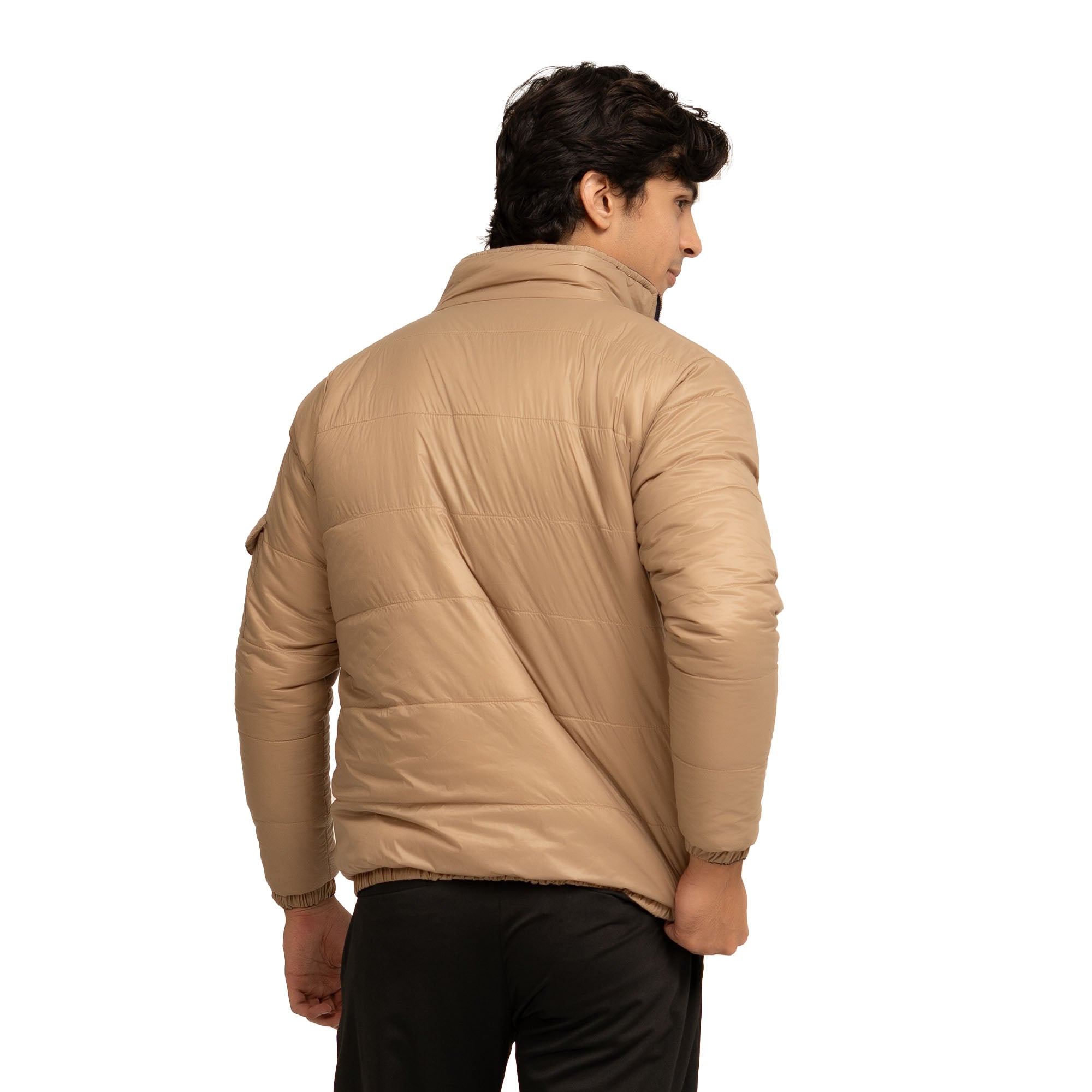 Zest Reversible Jacket - Blue/Camel
