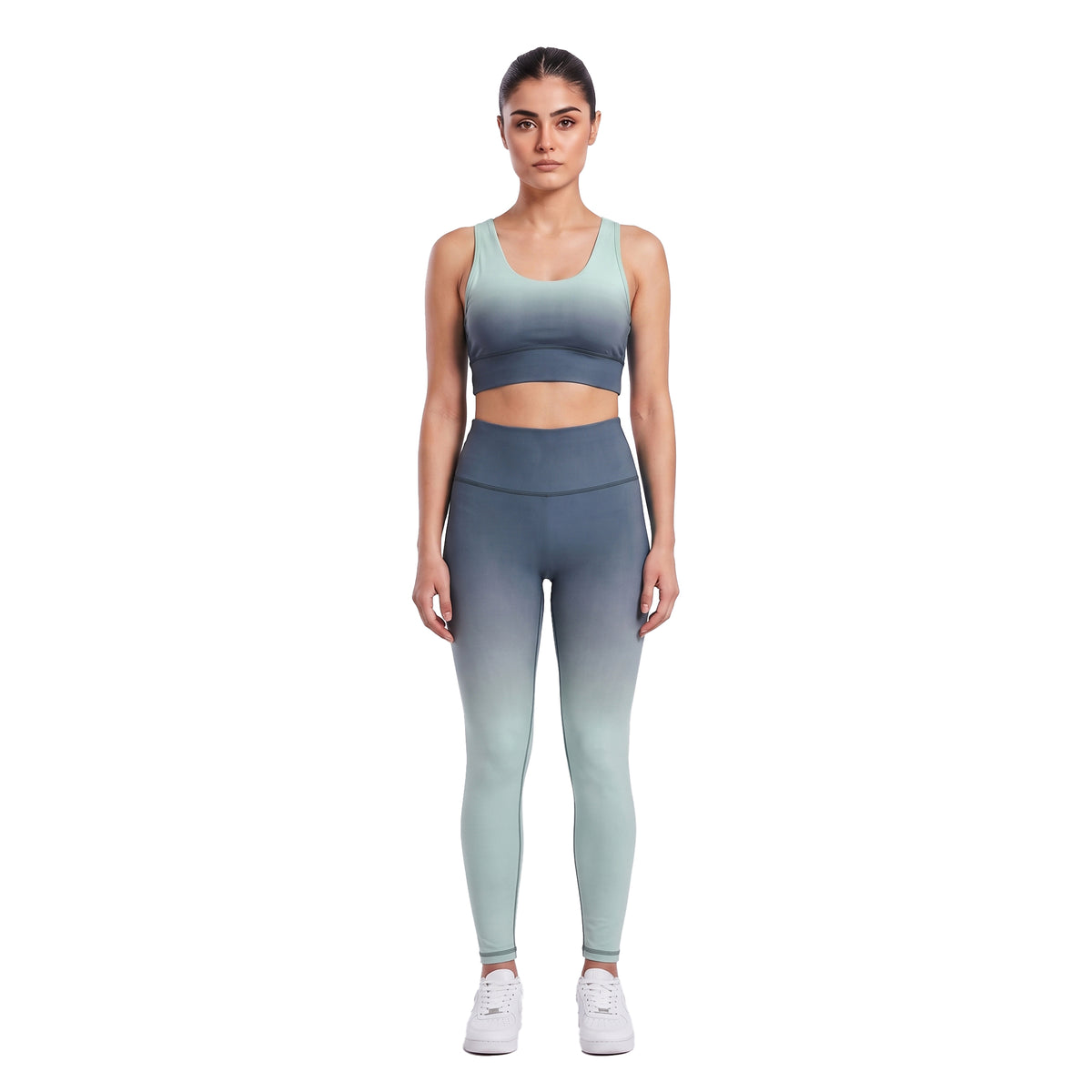Ombre Sports Bra - Grey