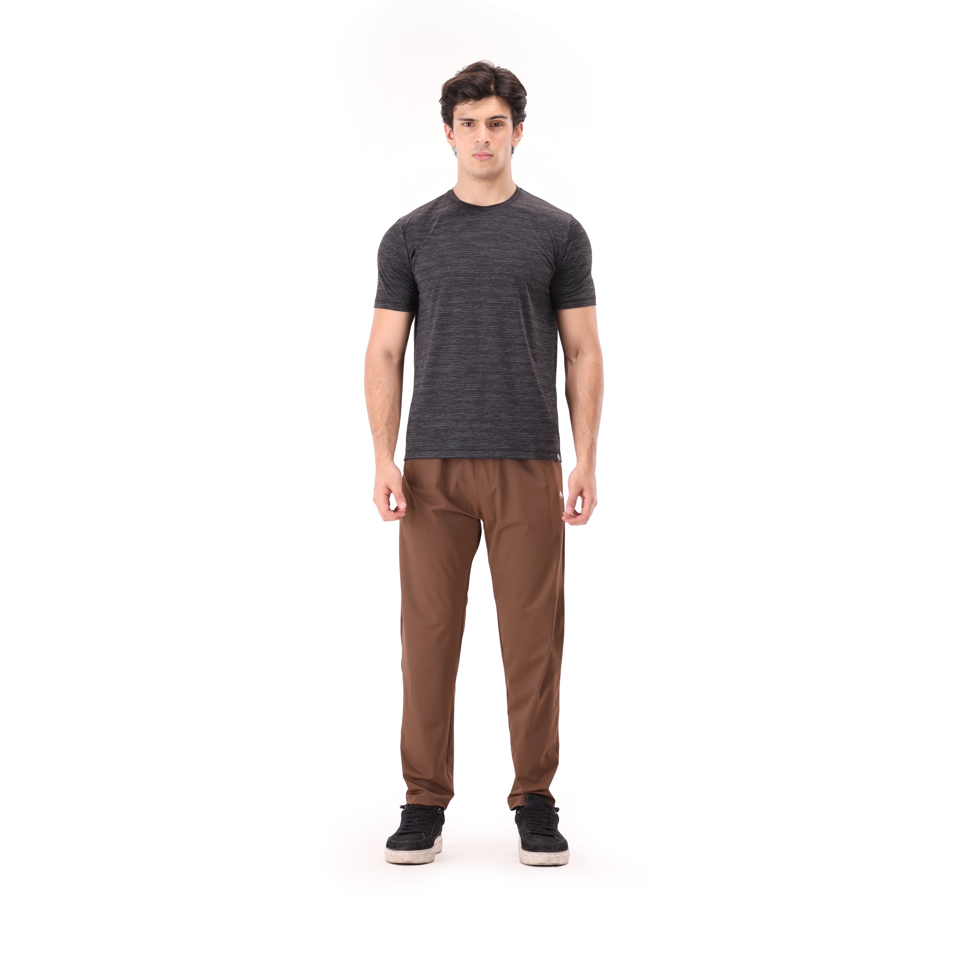 Fossil Mesh Tee - Black