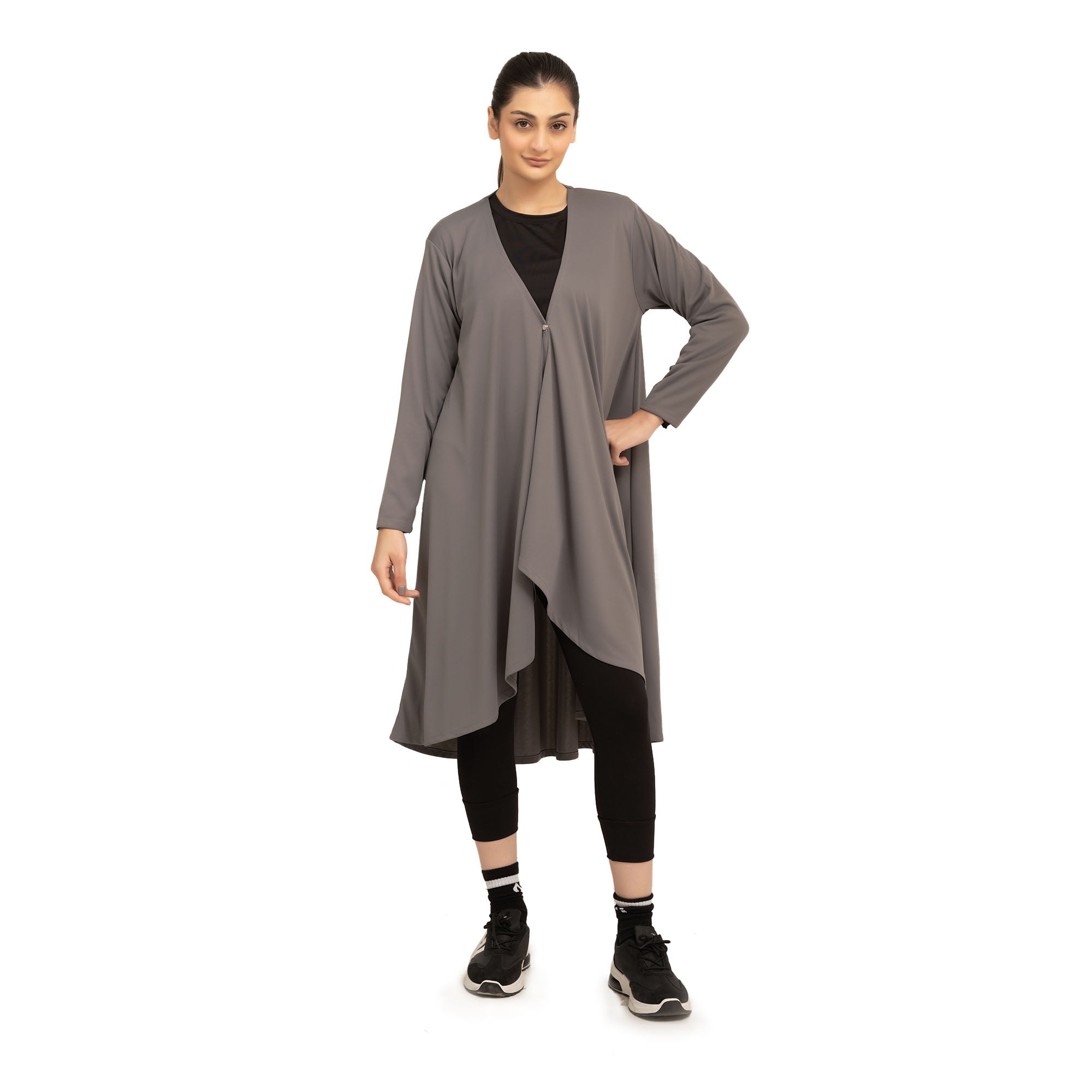Celesse Cape - Grey