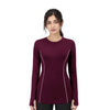 Lock Sleeve Tee - Maroon