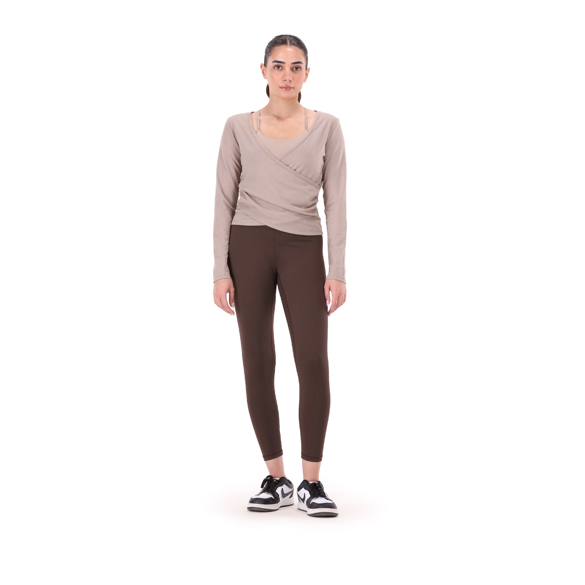 PowerLine Leggings - Coffee