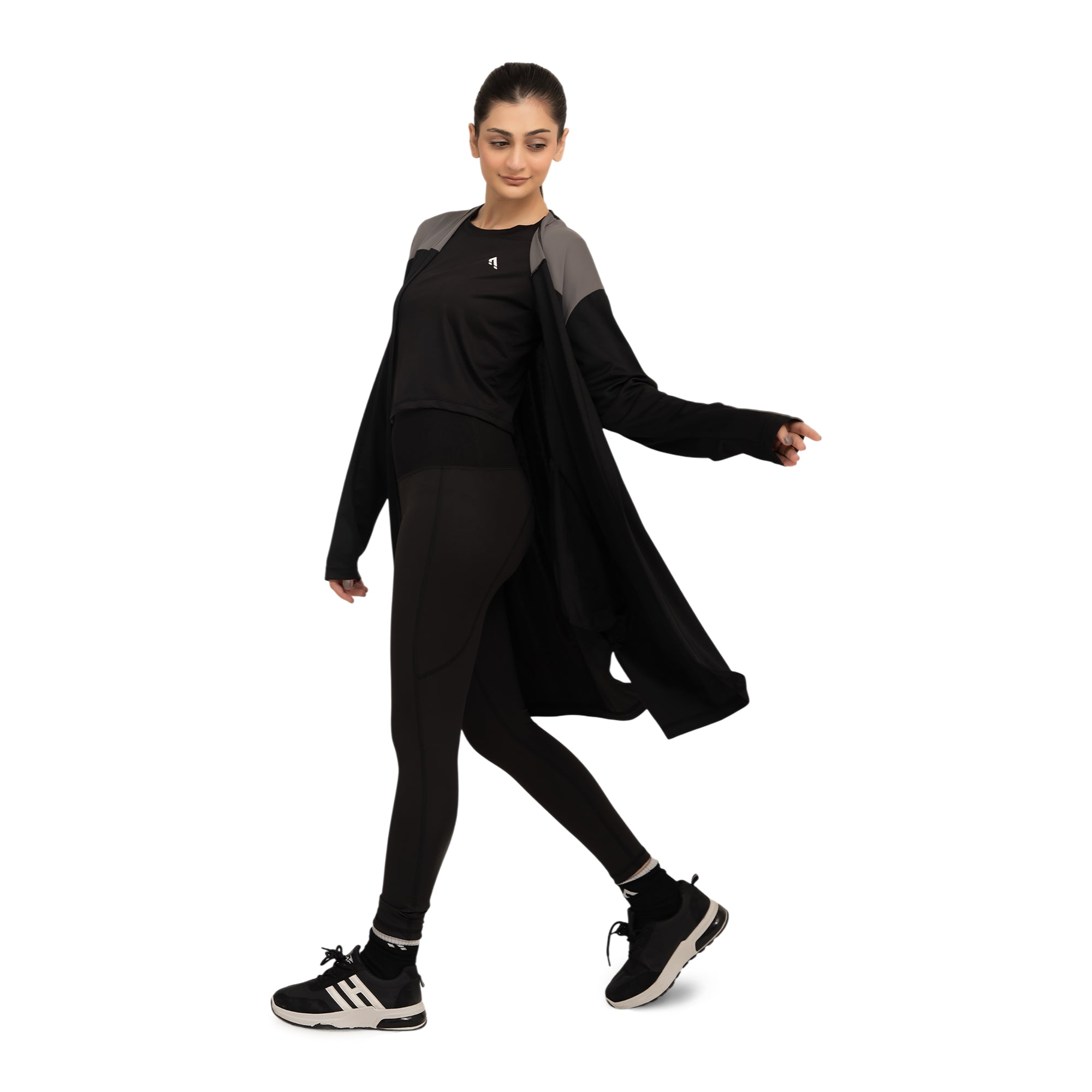 Clyde Cape - Black/Grey