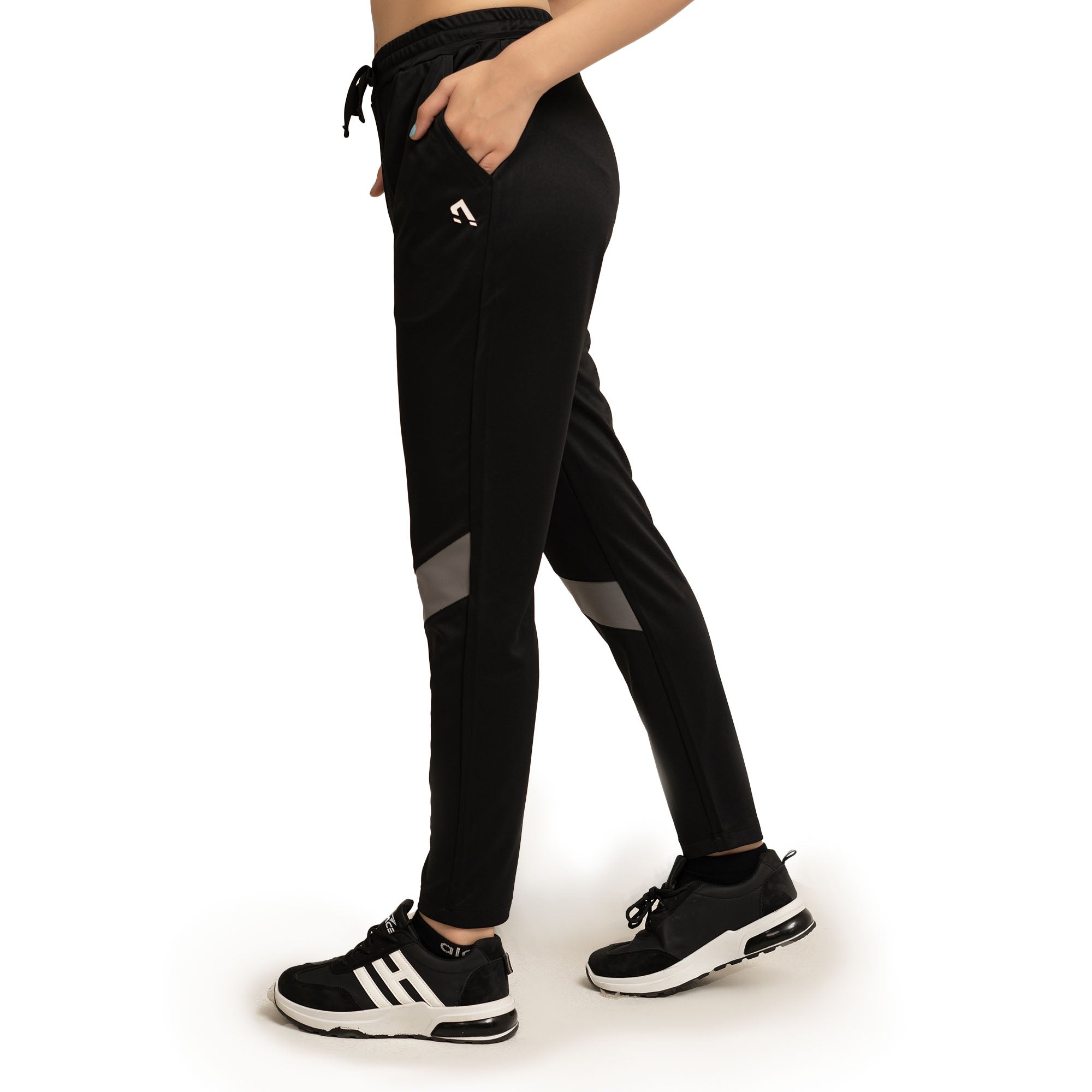 Wave Tracksuit - Black/Grey