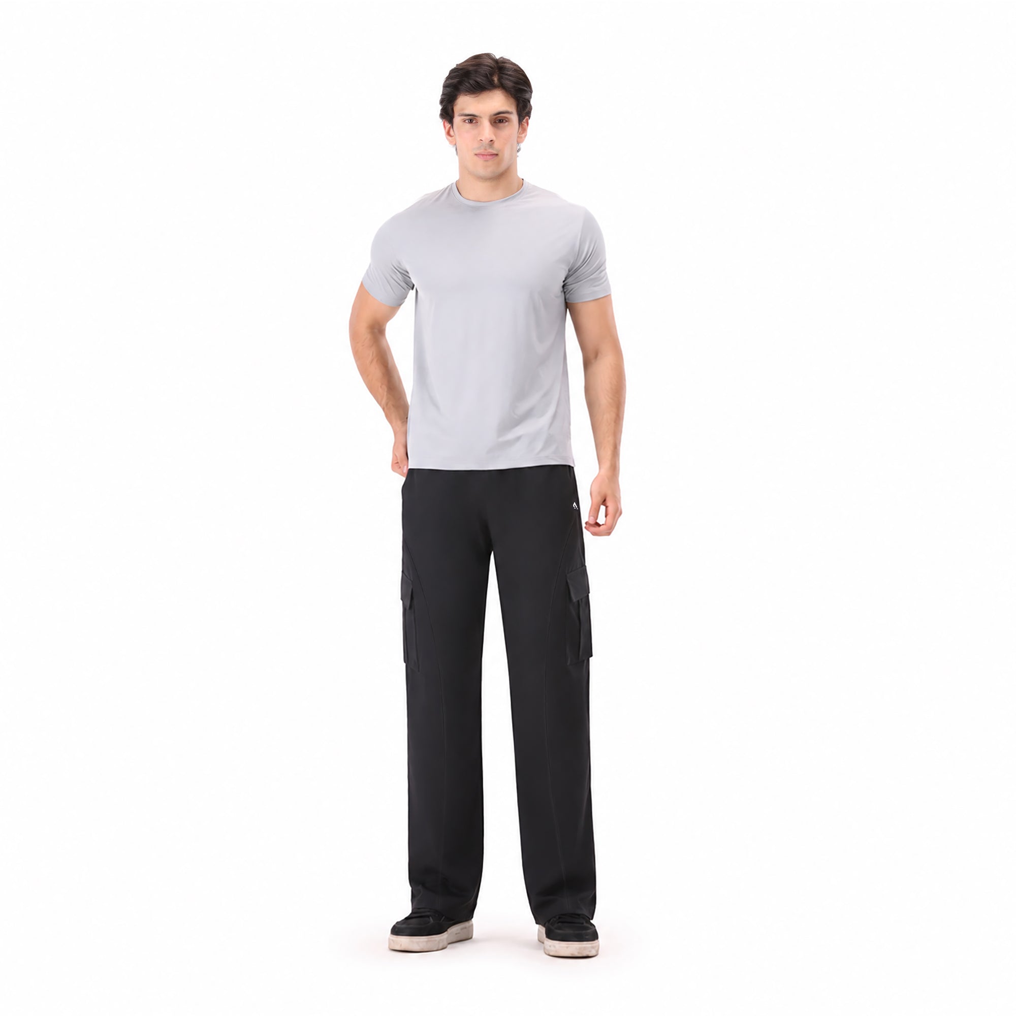 Spencer Cargo Trousers - Black
