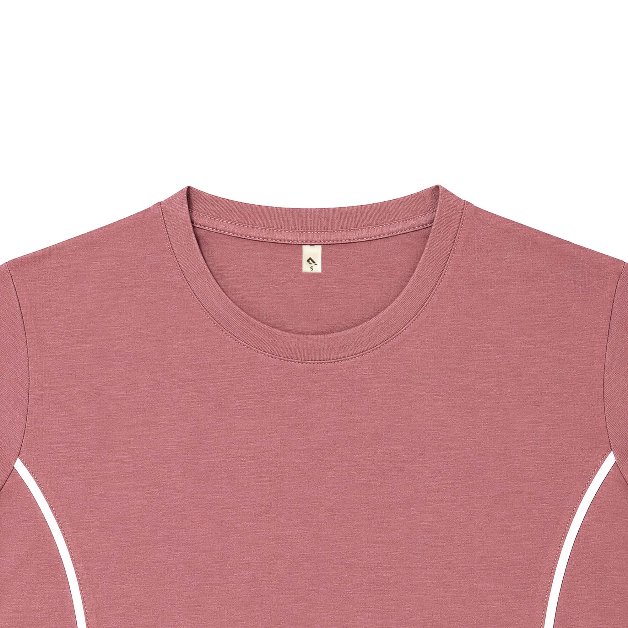Lock Sleeve Tee - Pink