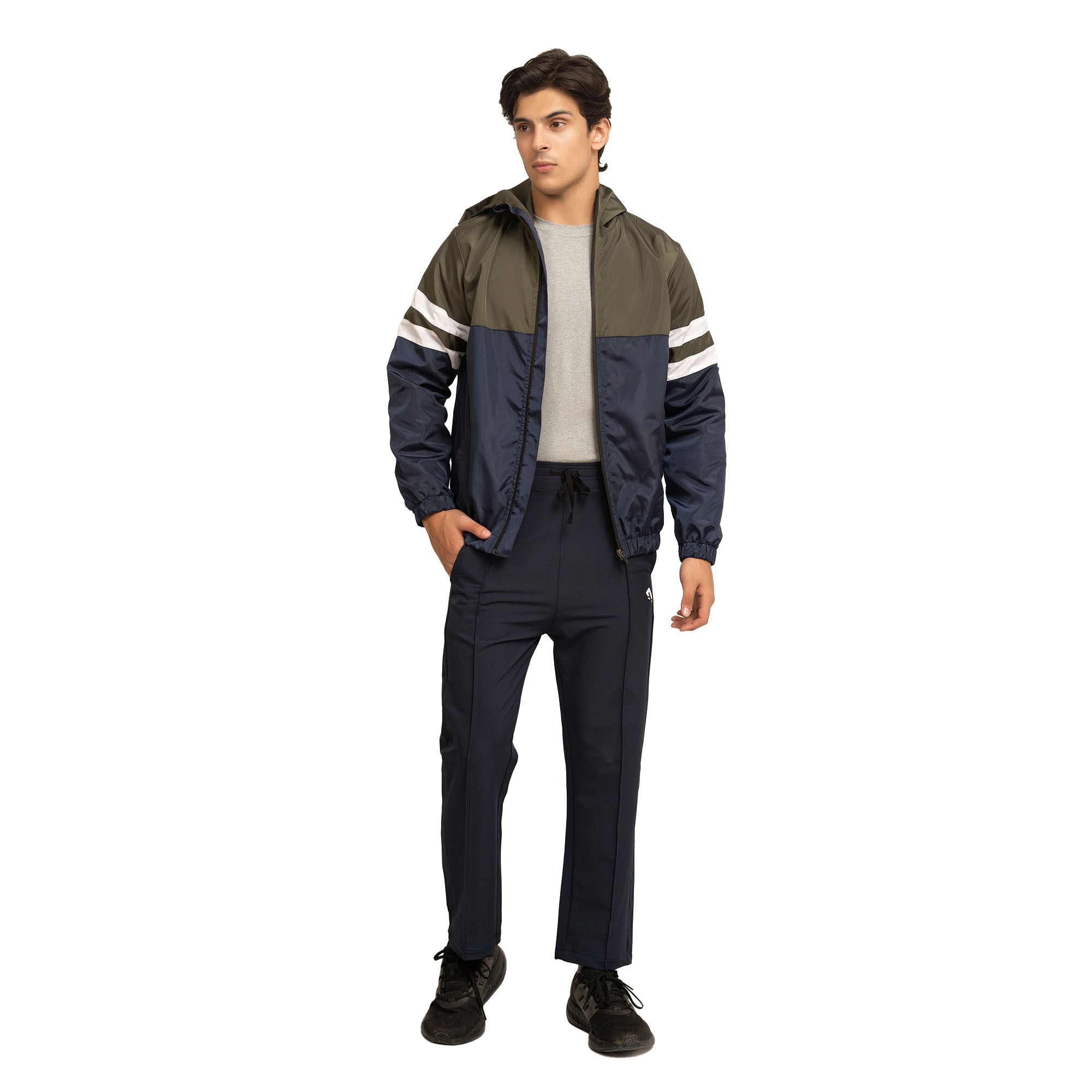 Windbreaker R1 Olive/Navy