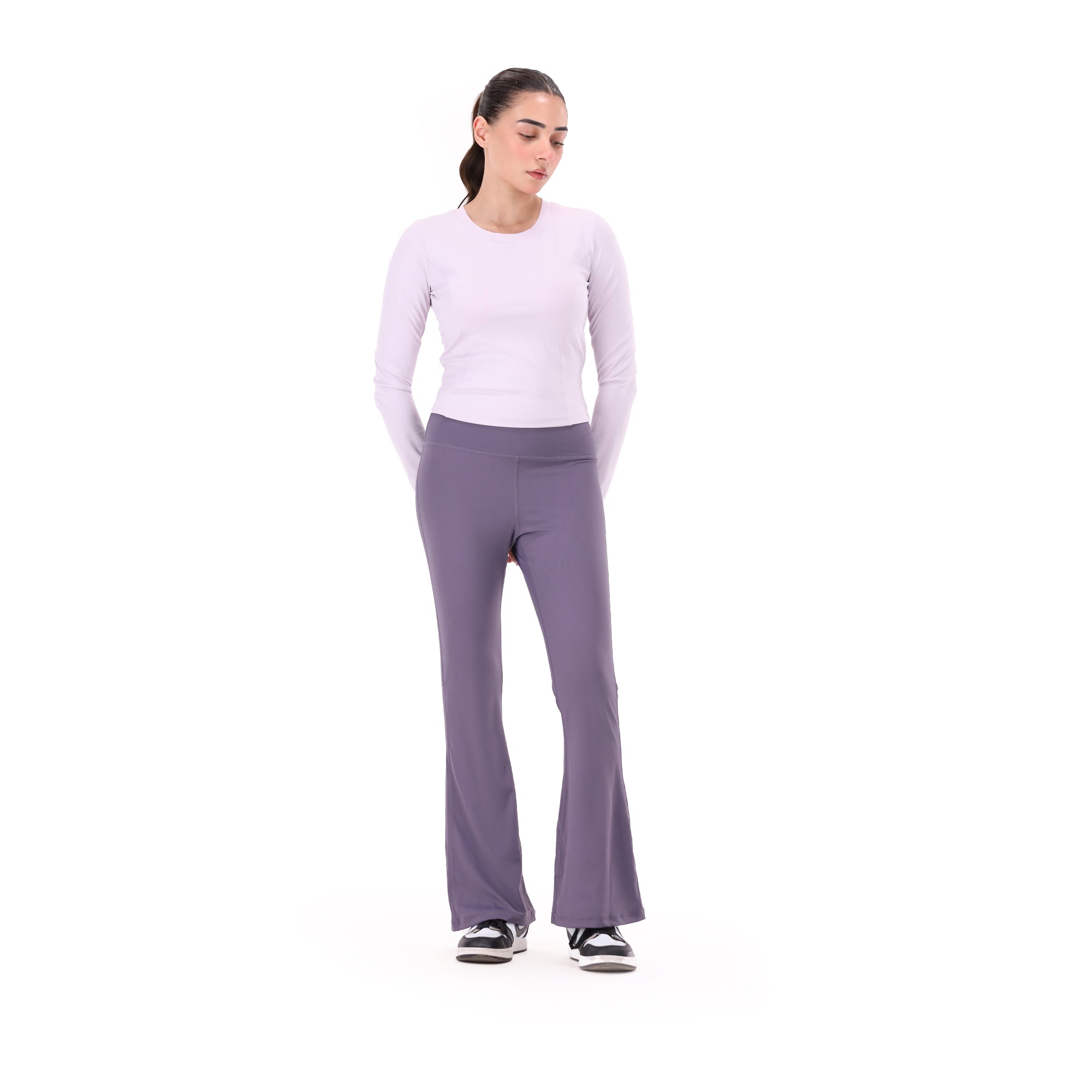Celine Keyhole Top - Purple
