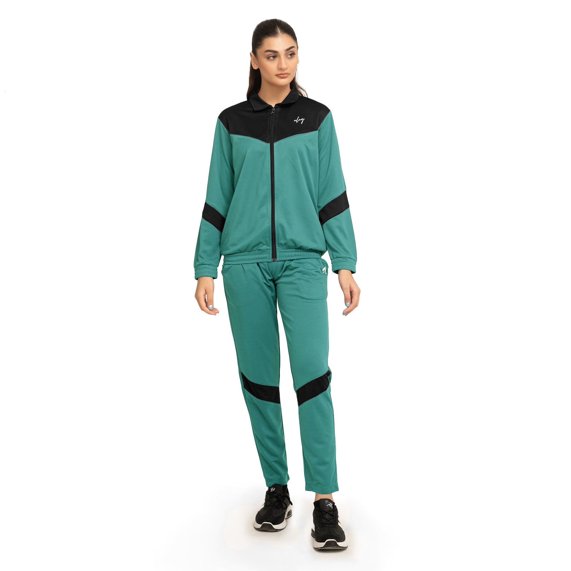 Wave Tracksuit - Sea Green